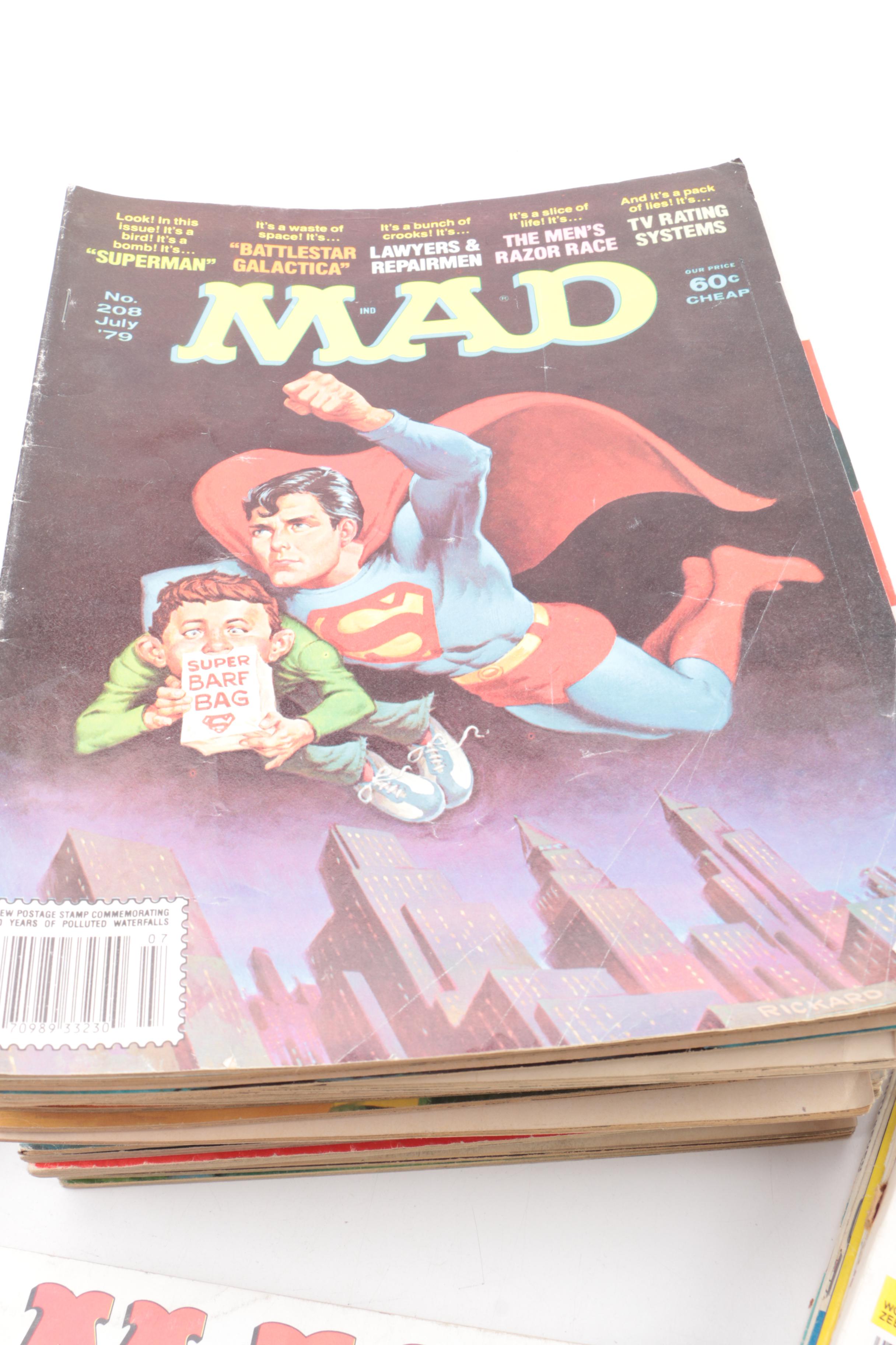 Vintage "MAD" Magazines