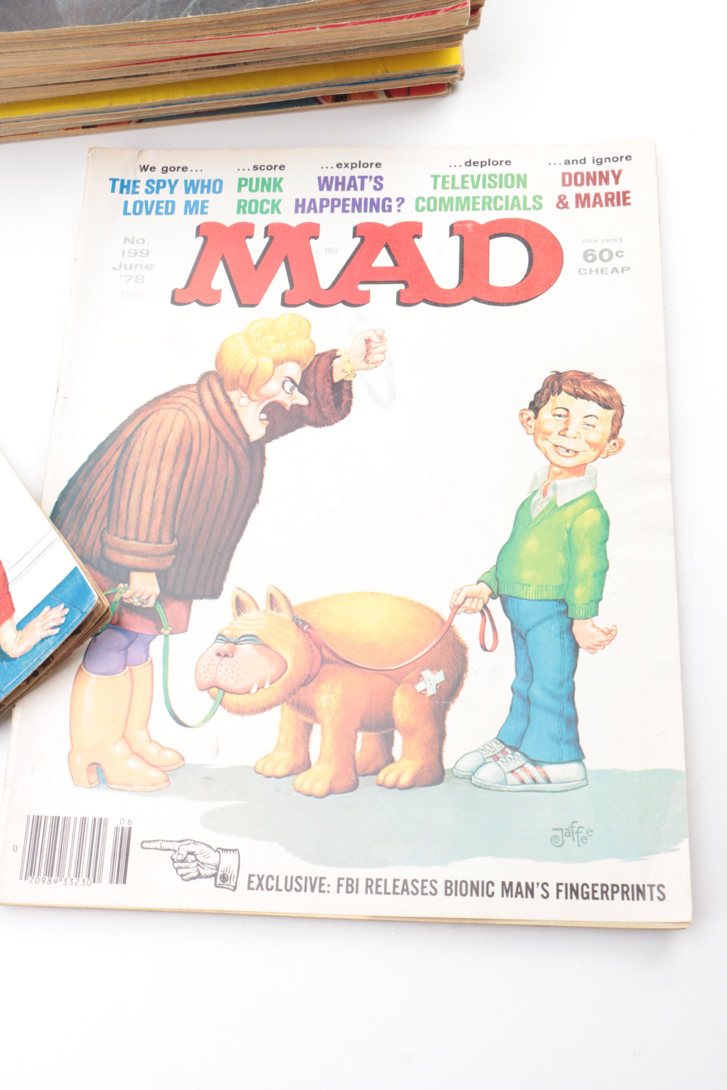 Vintage "MAD" Magazines