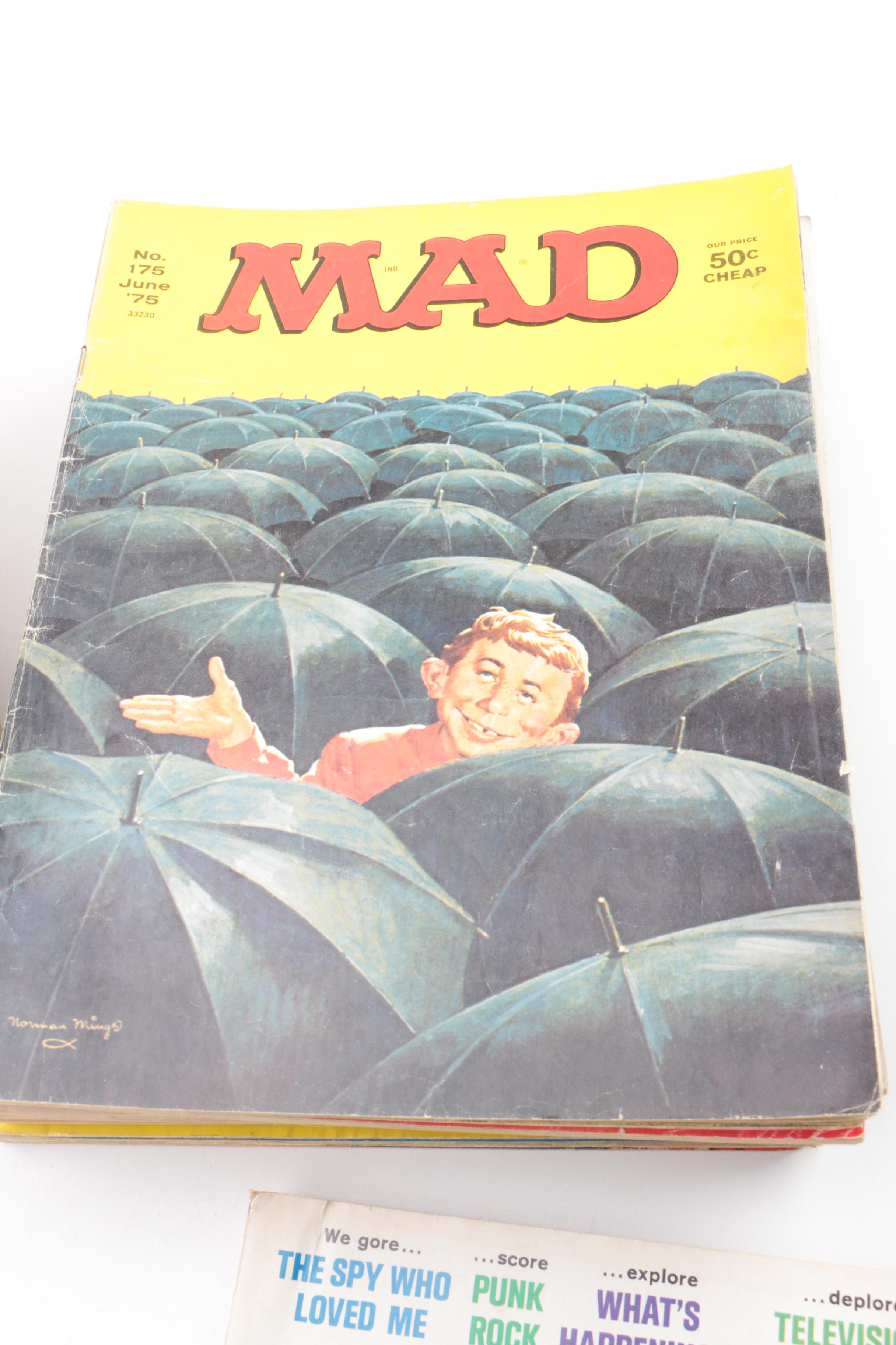Vintage "MAD" Magazines