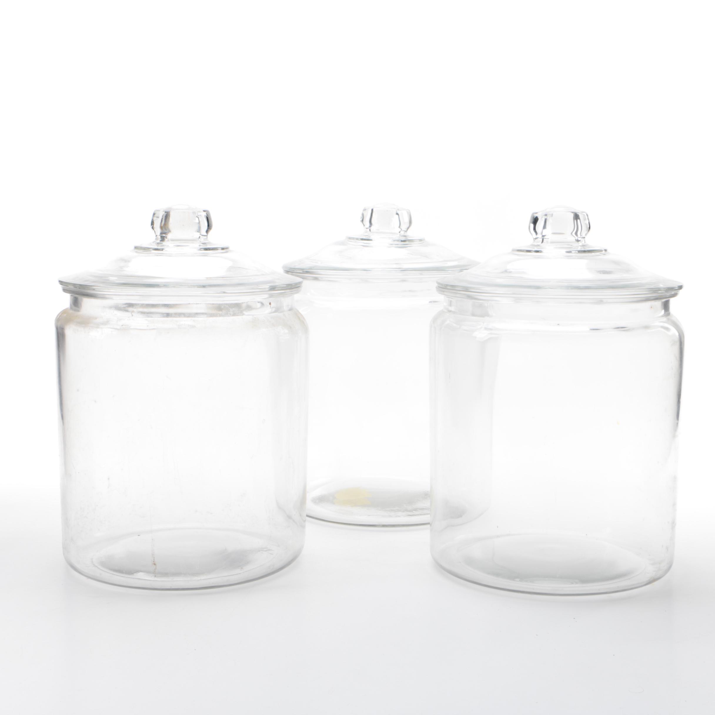 Lidded Glass Jars