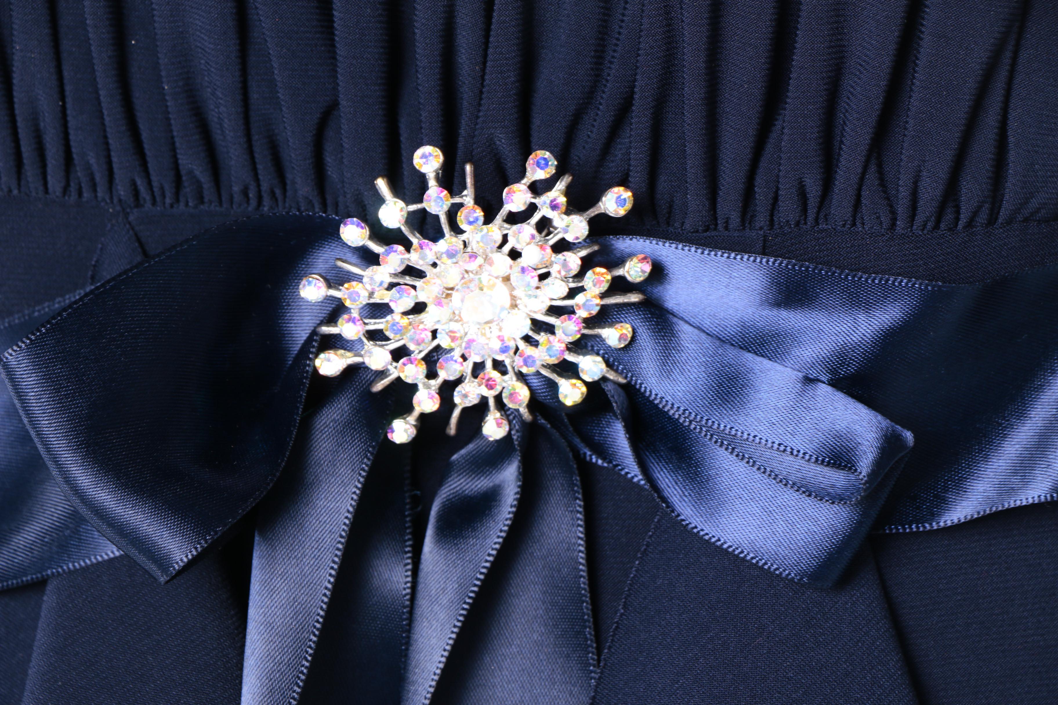 Cache Blue Sleeveless Dress