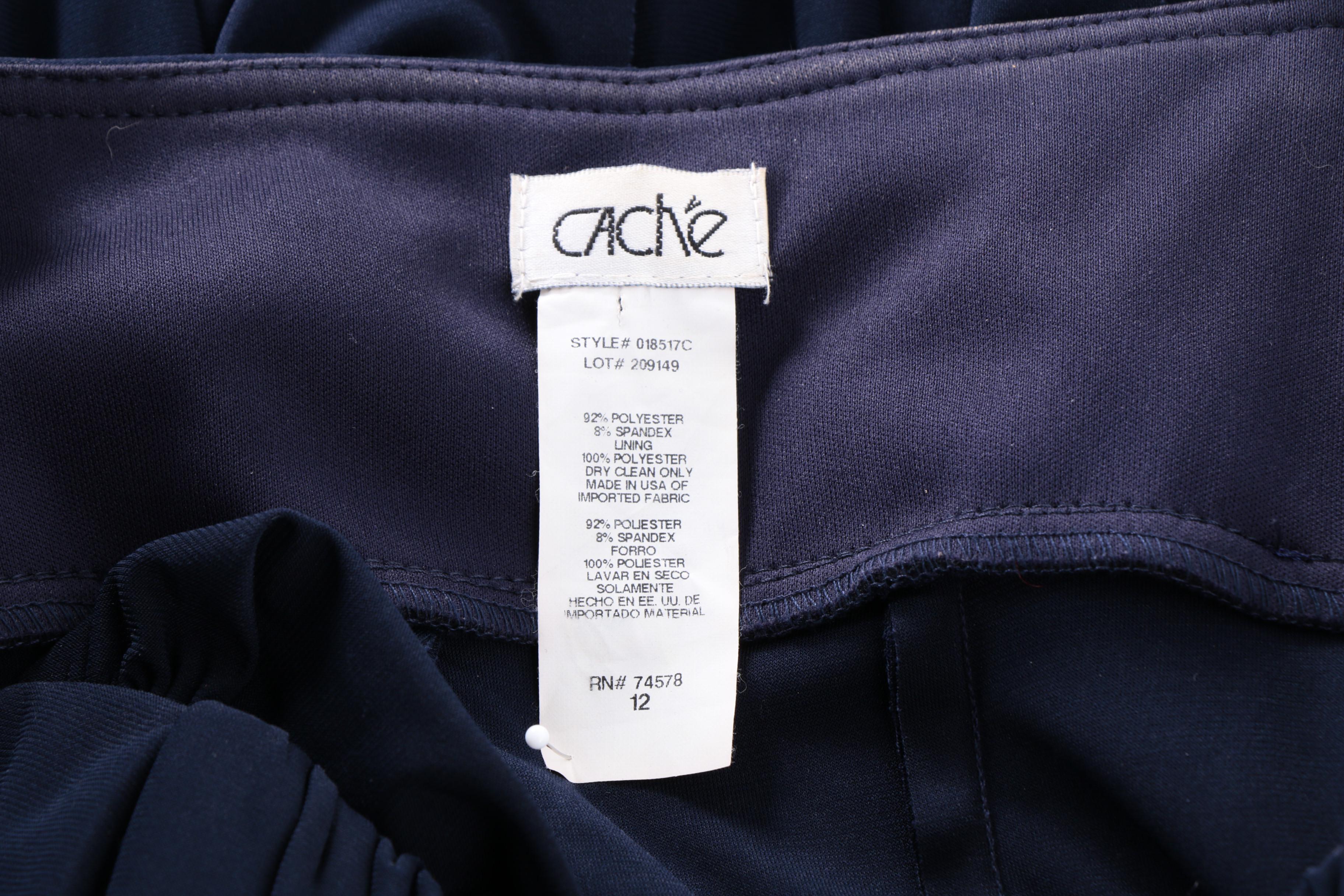 Cache Blue Sleeveless Dress