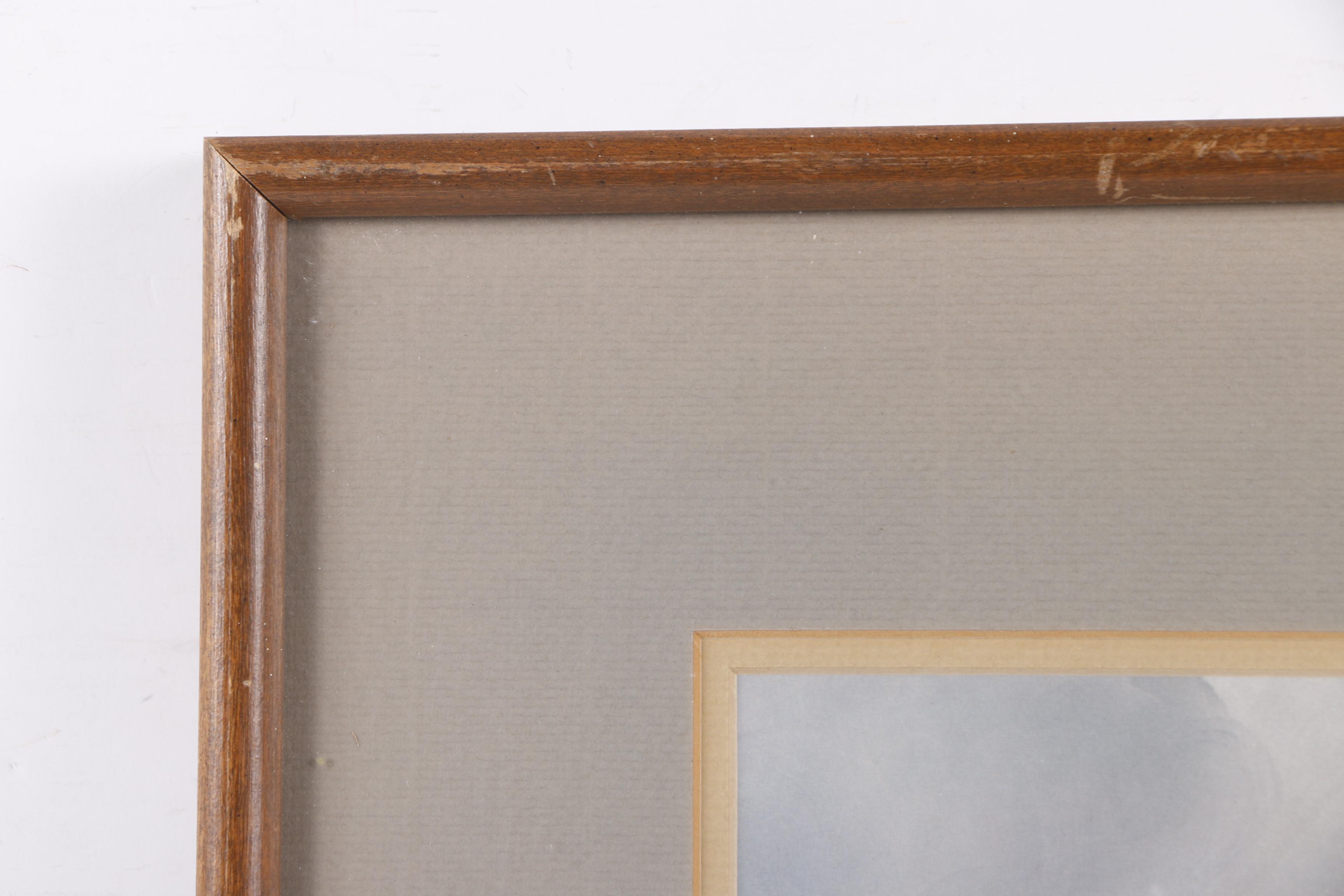 Bill Jaxon Offset Lithograph of a Farm Scene