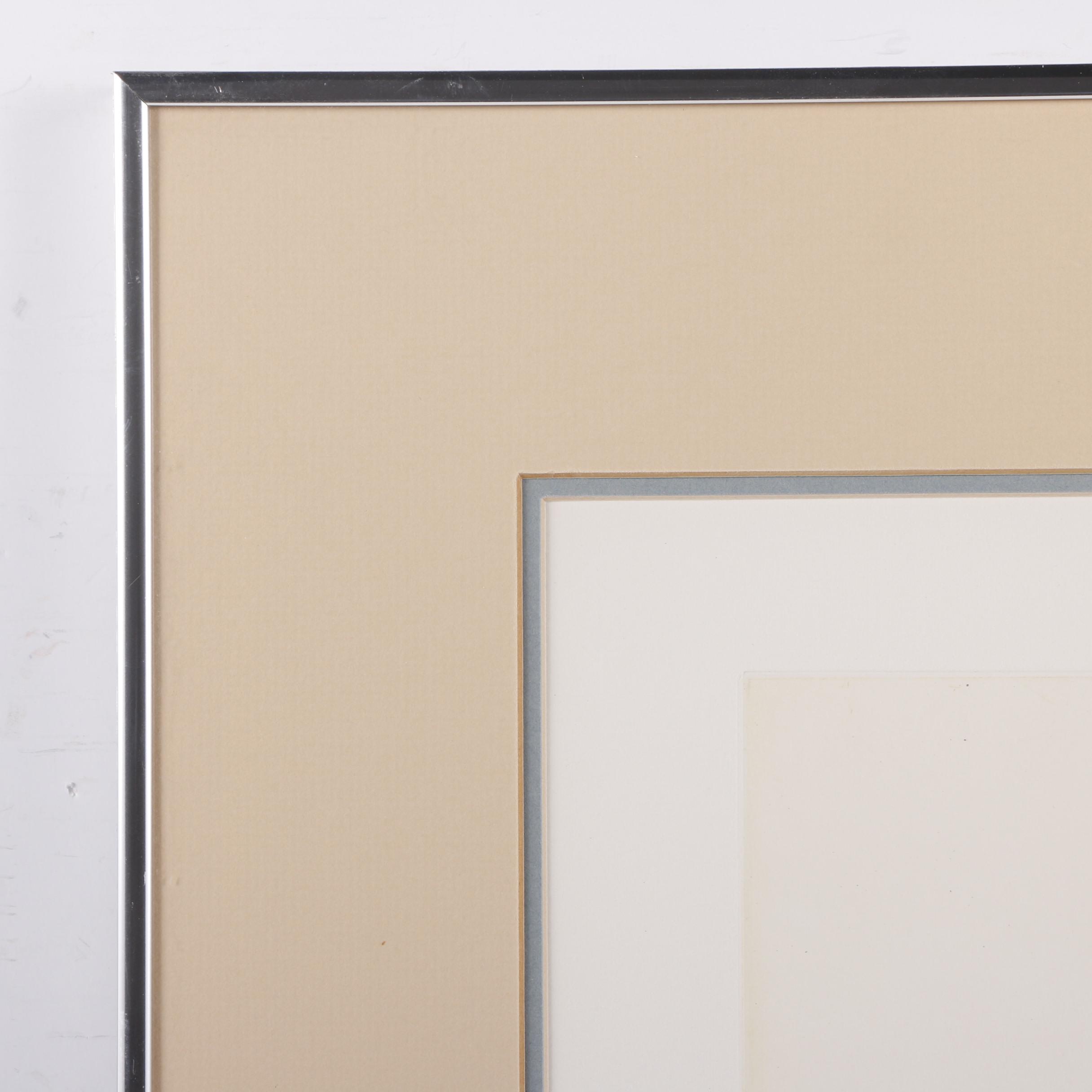 Charlotte Reine Etching "St. Valentin"