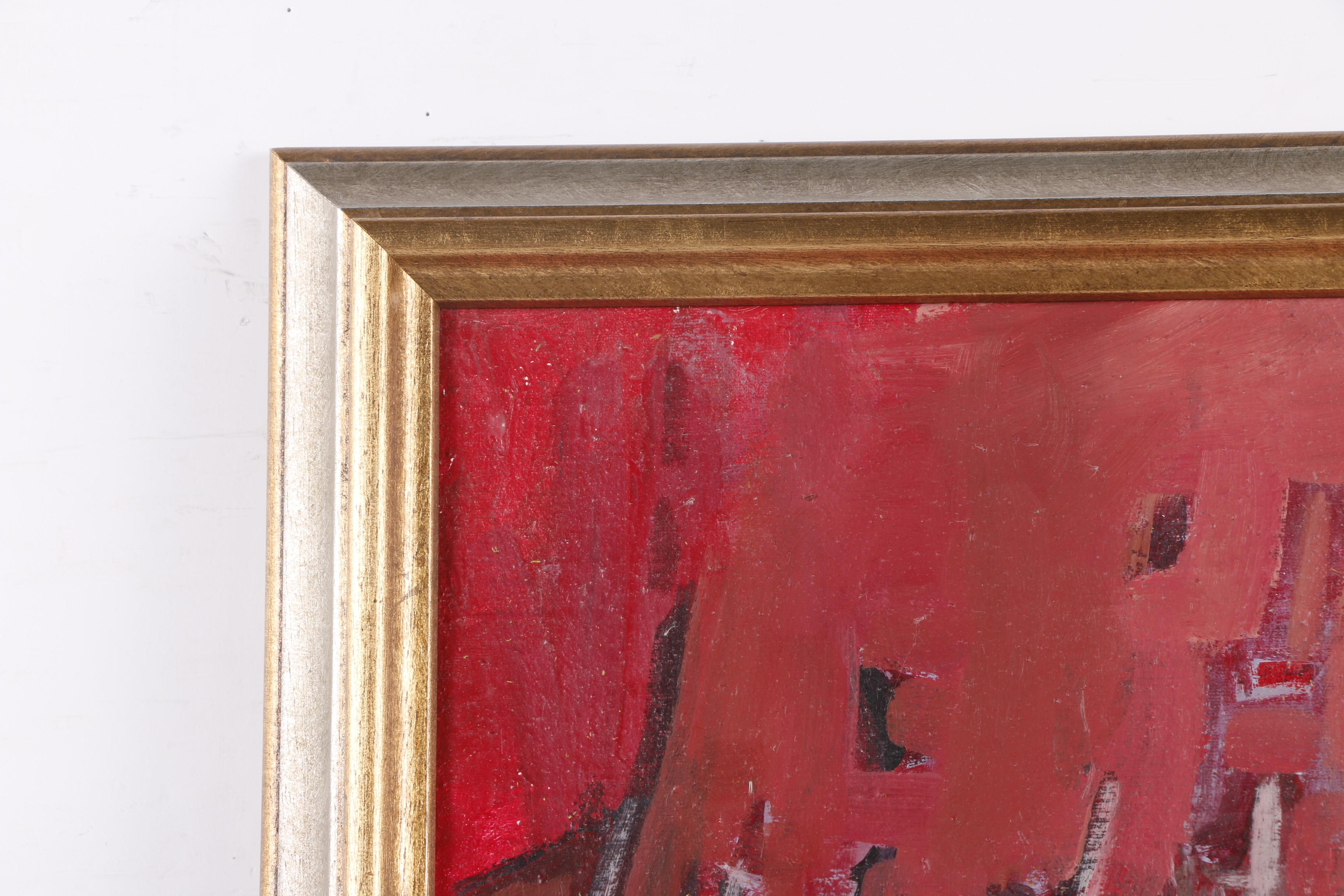 V. Besugo Oil Painting "D. Quixote, Cidade Fantasma"