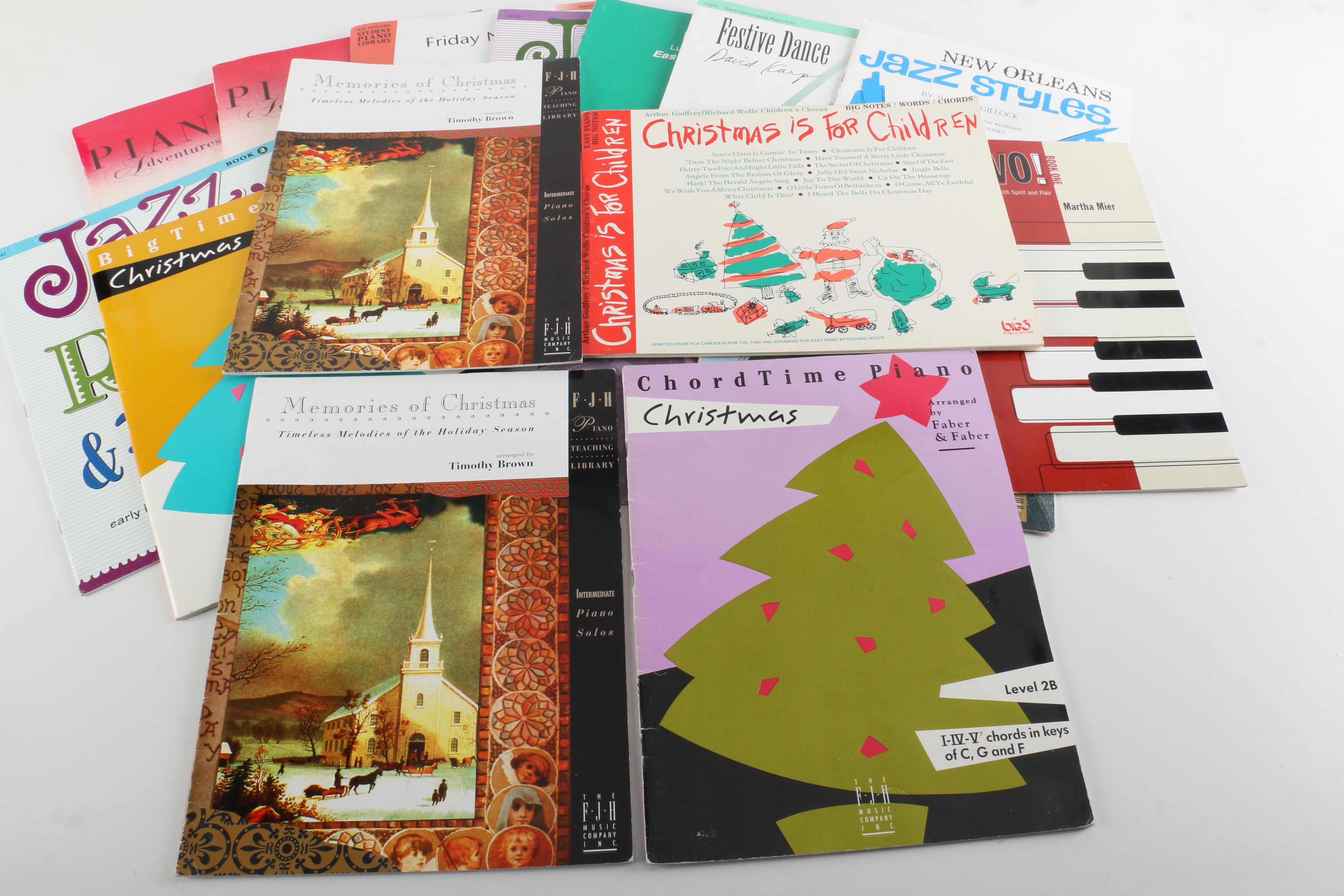 Piano Sheet Music and Theory Books