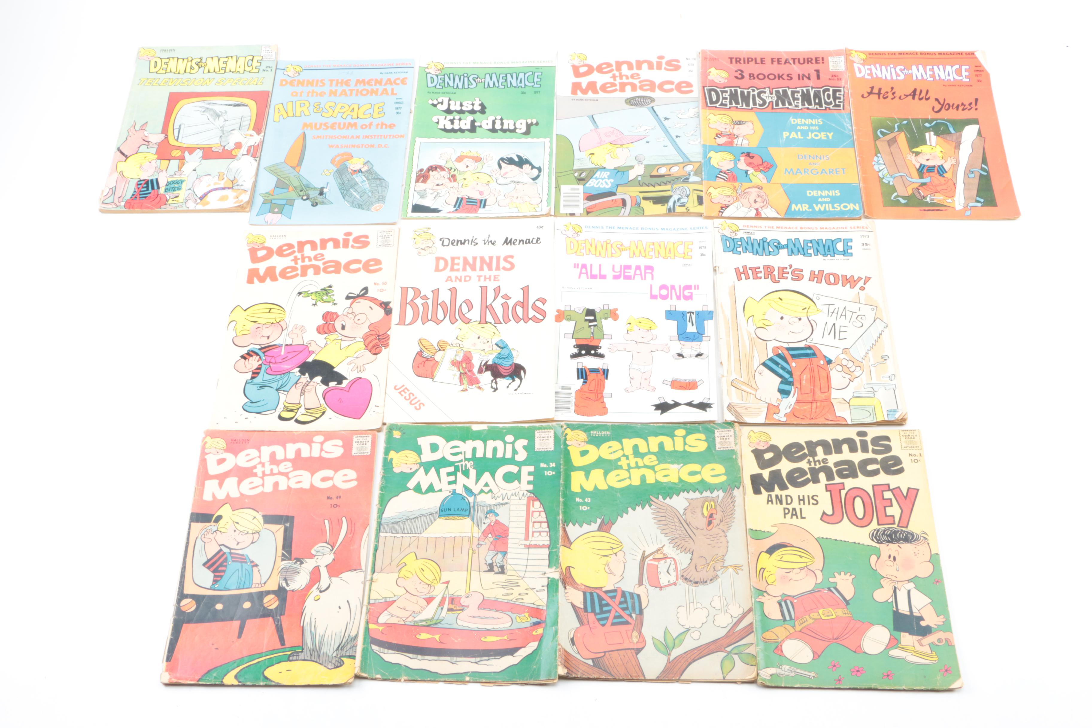 Vintage Dennis the Menace and Looney Tunes Comics