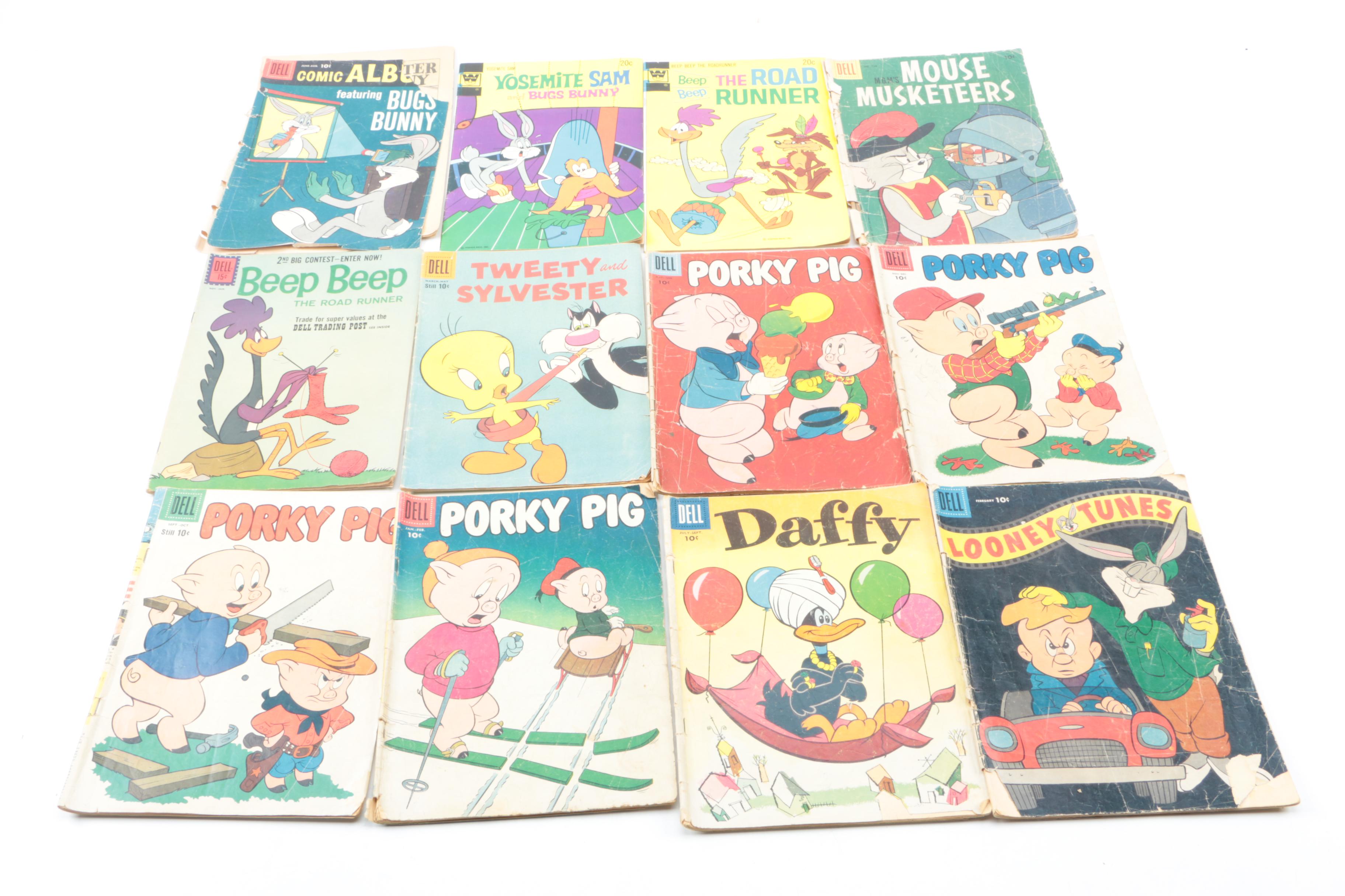 Vintage Dennis the Menace and Looney Tunes Comics