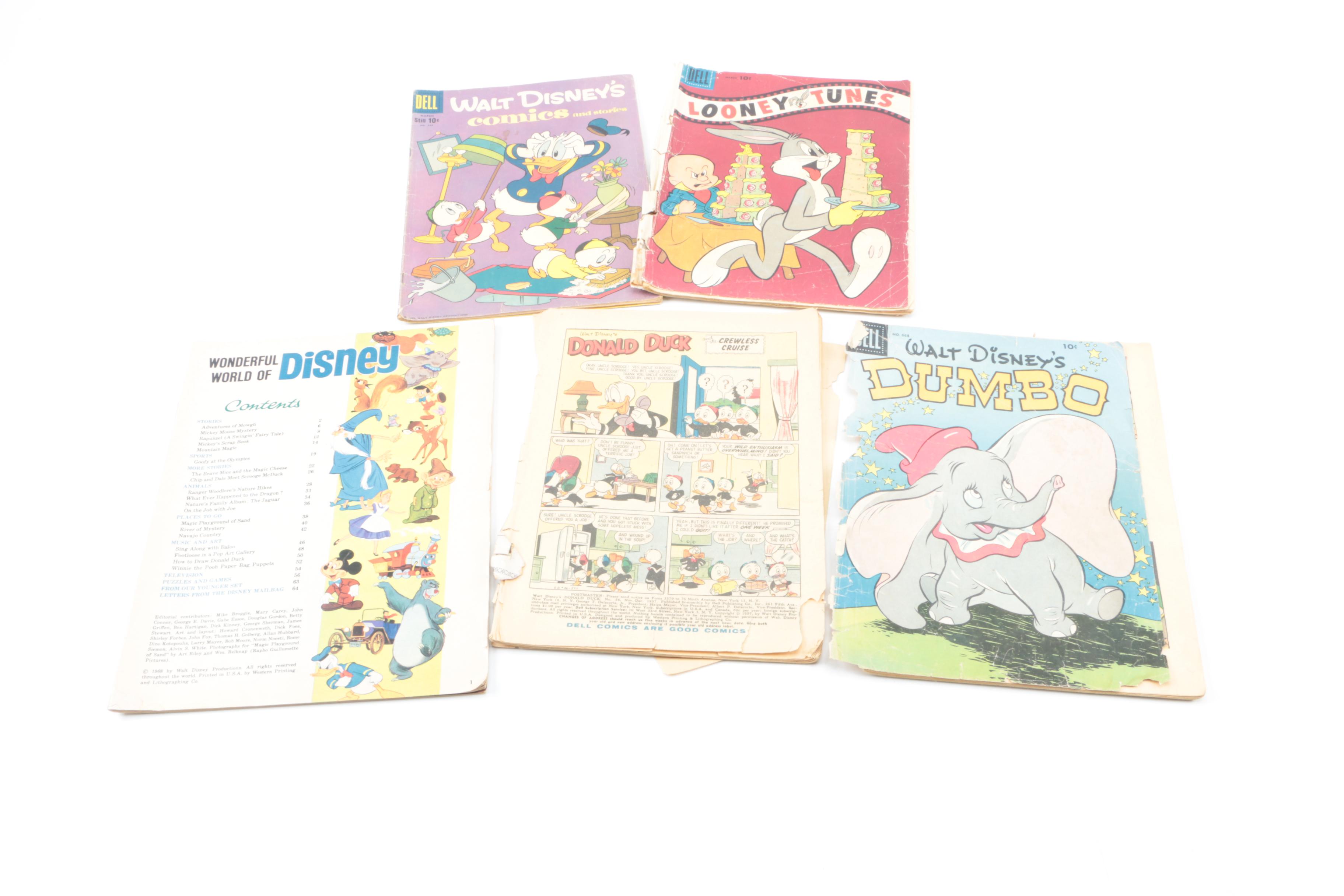 Vintage Dennis the Menace and Looney Tunes Comics