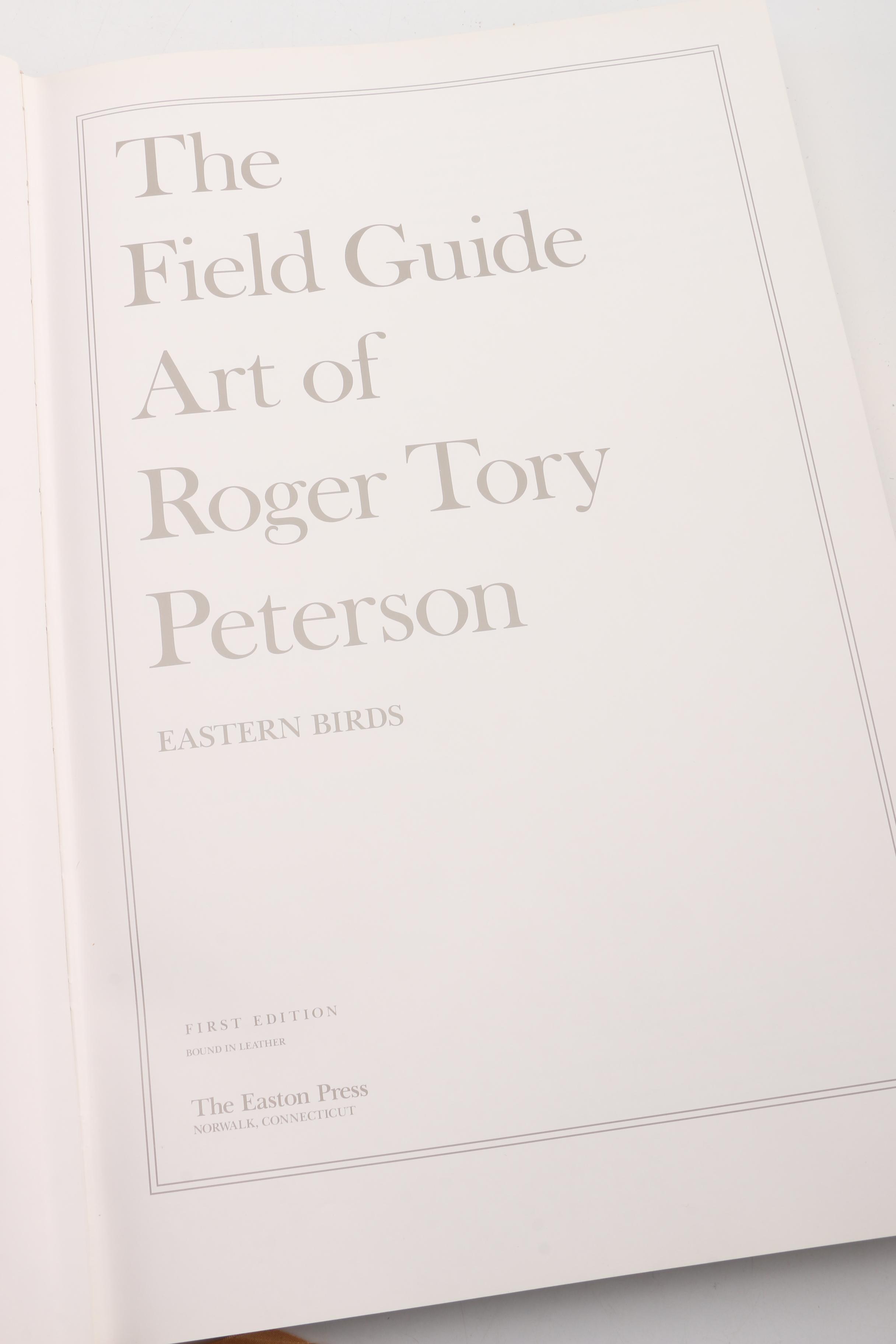 1990 Easton Press First Edition "The Field Guide Art of Roger Tory Peterson"