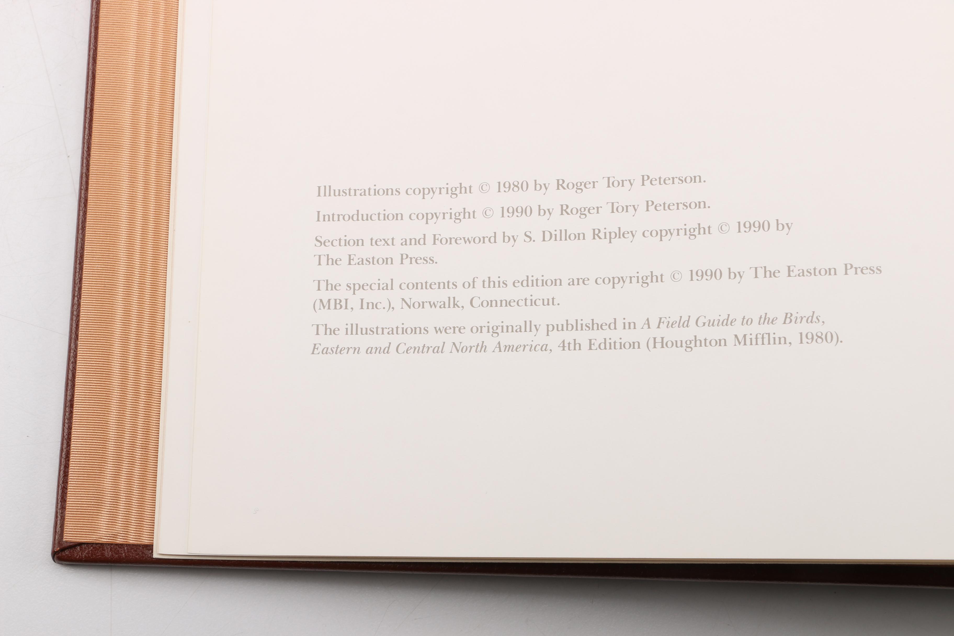 1990 Easton Press First Edition "The Field Guide Art of Roger Tory Peterson"