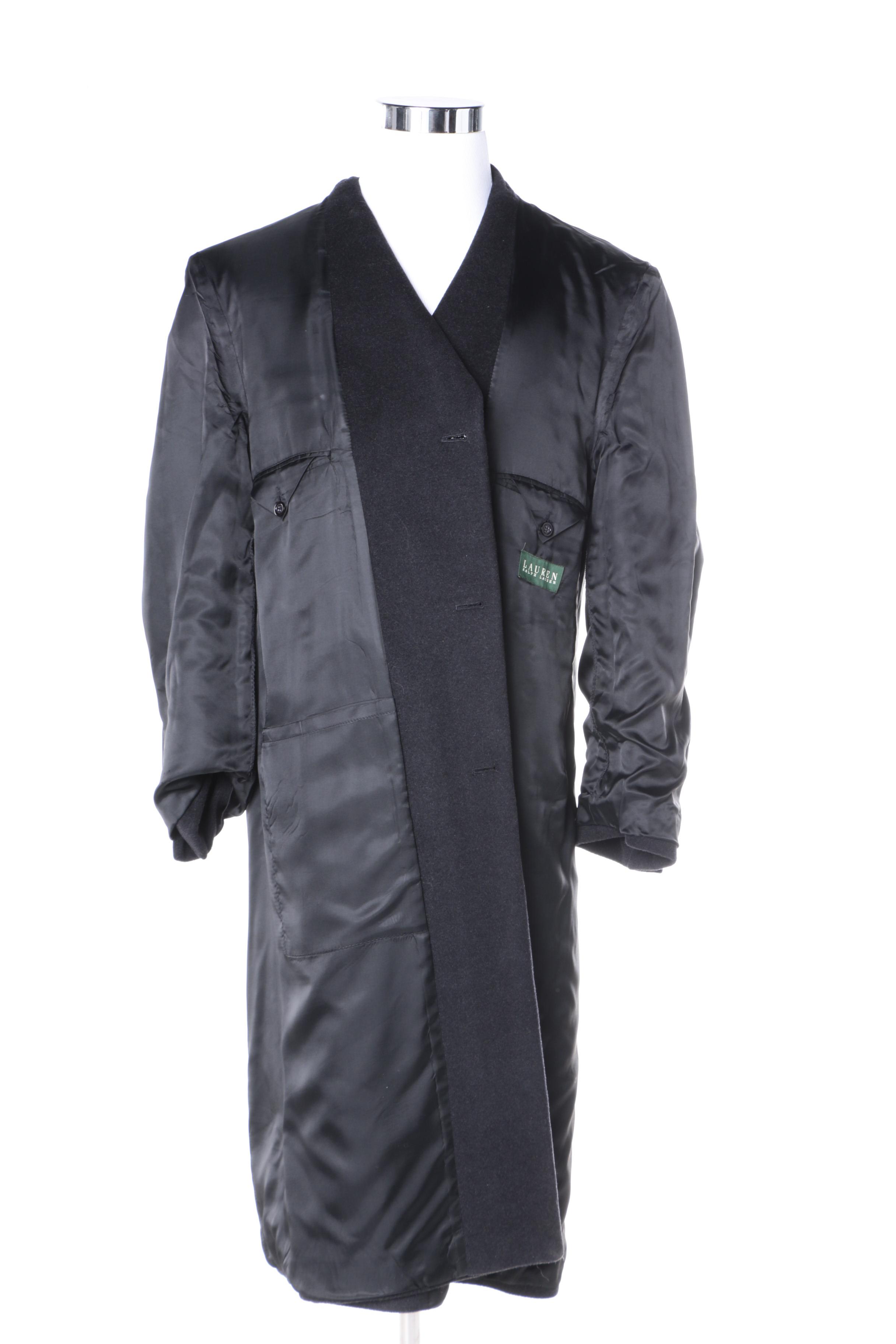 Men's Lauren By Ralph Lauren Wool Coat