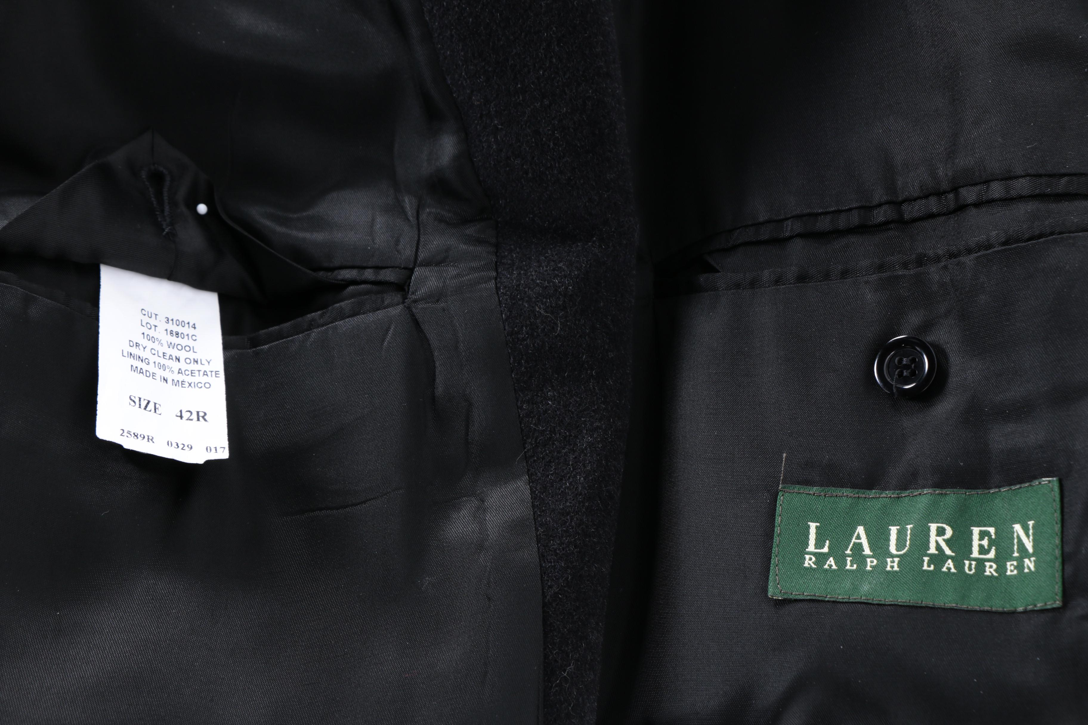 Men's Lauren By Ralph Lauren Wool Coat