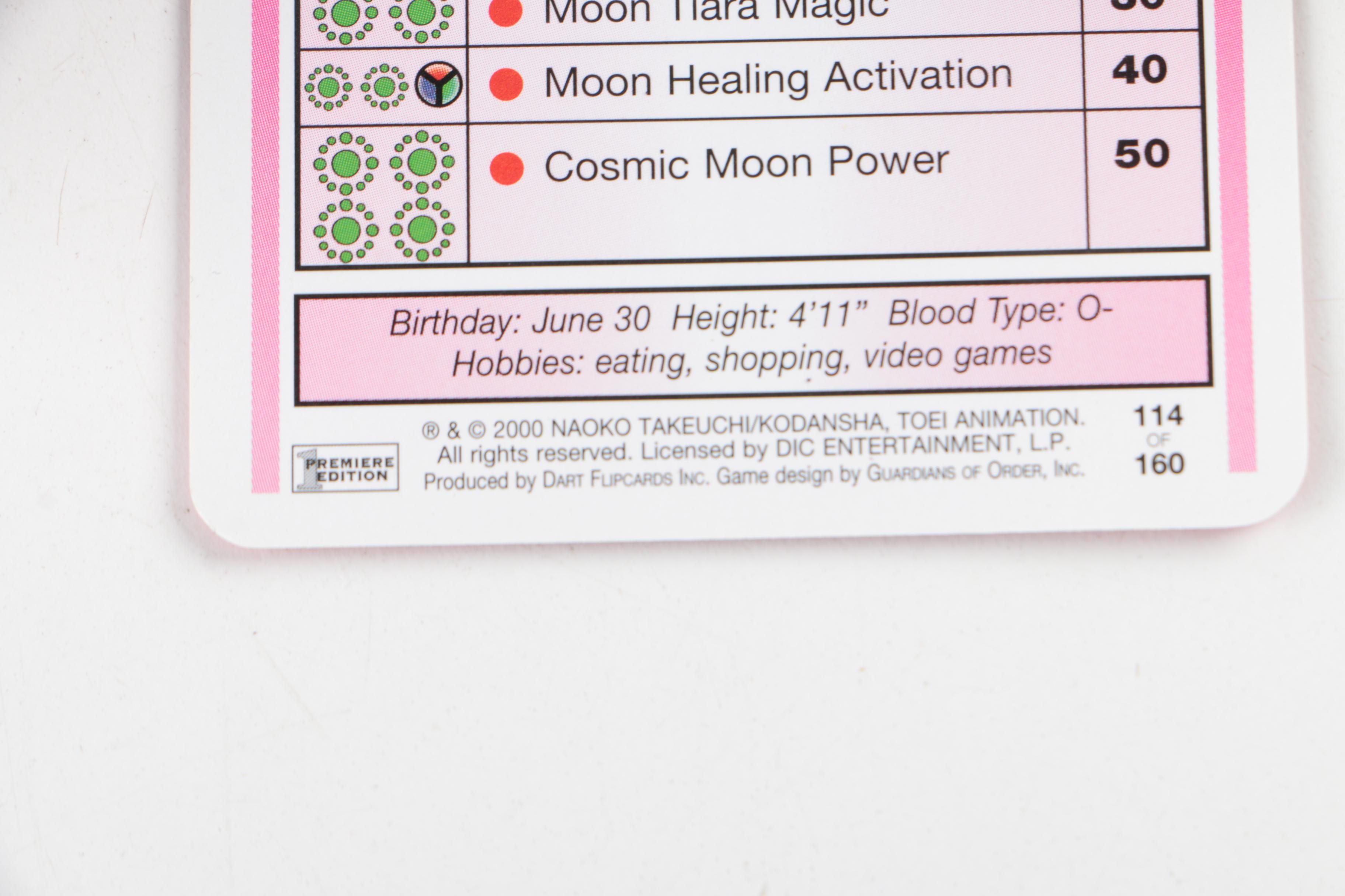 Sailor Moon Collectible Trading Card Game