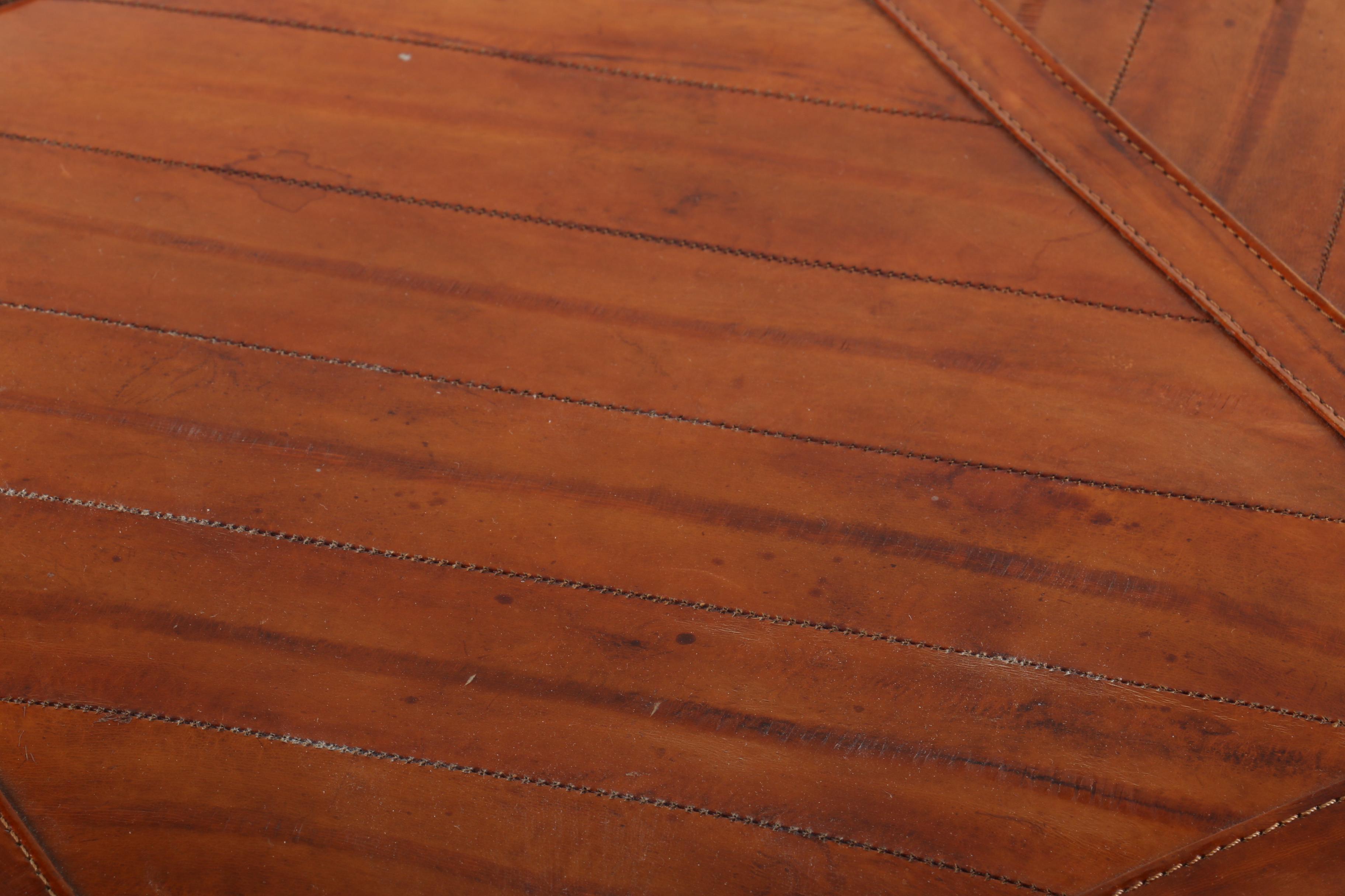 Leather Patchwork Briefcase