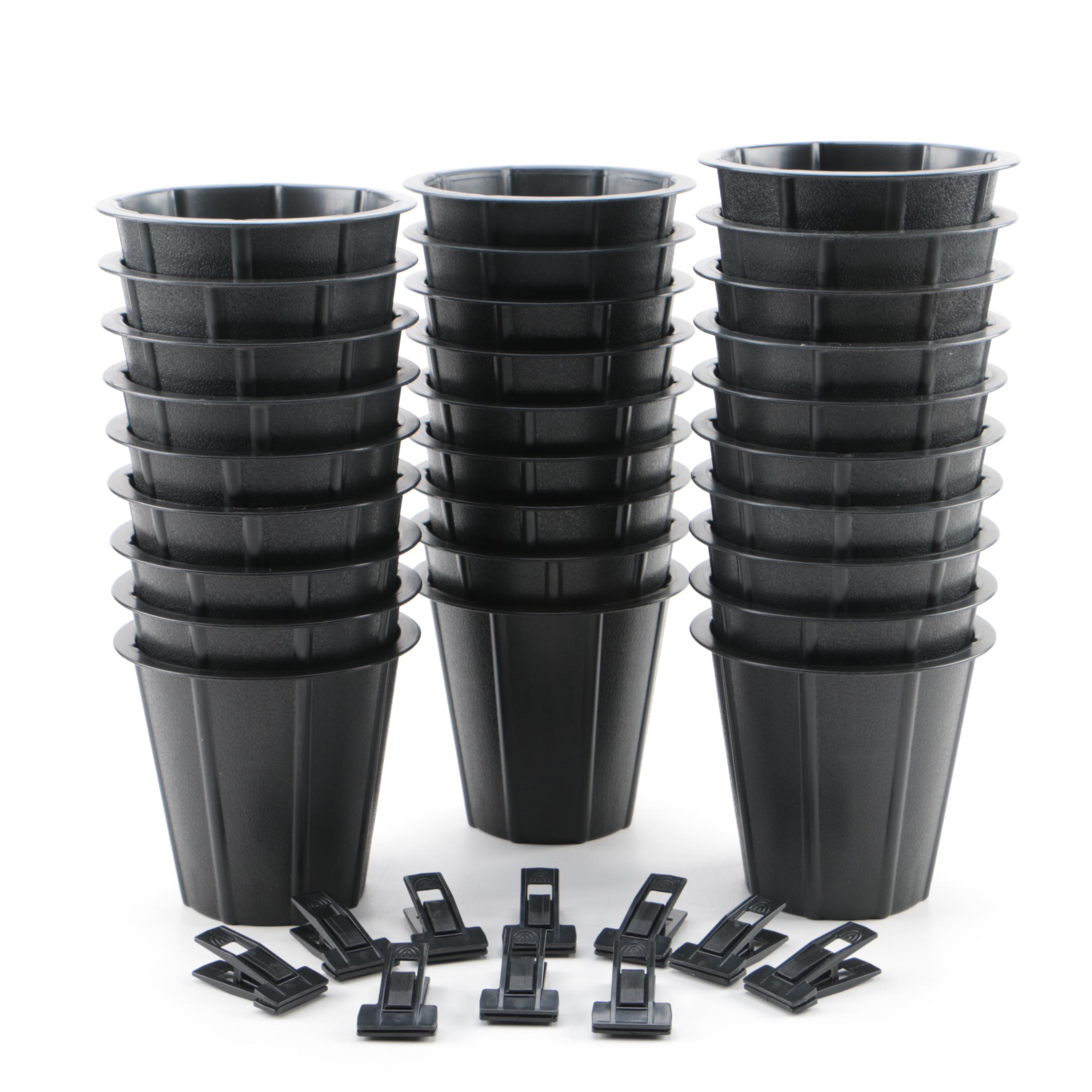 Plastic Seedling Pots and Plant Label Clips