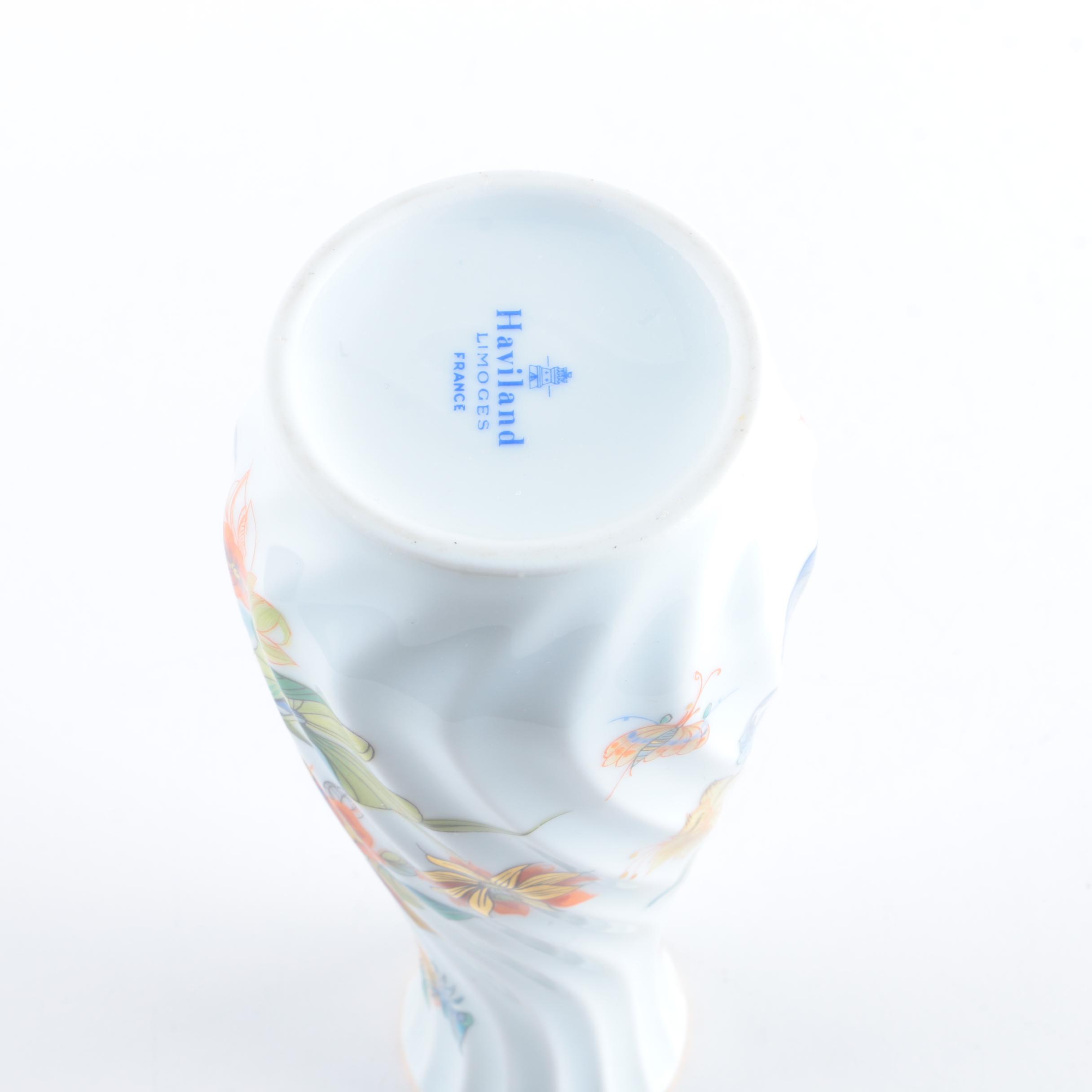 Haviland Limoges Porcelain Vase