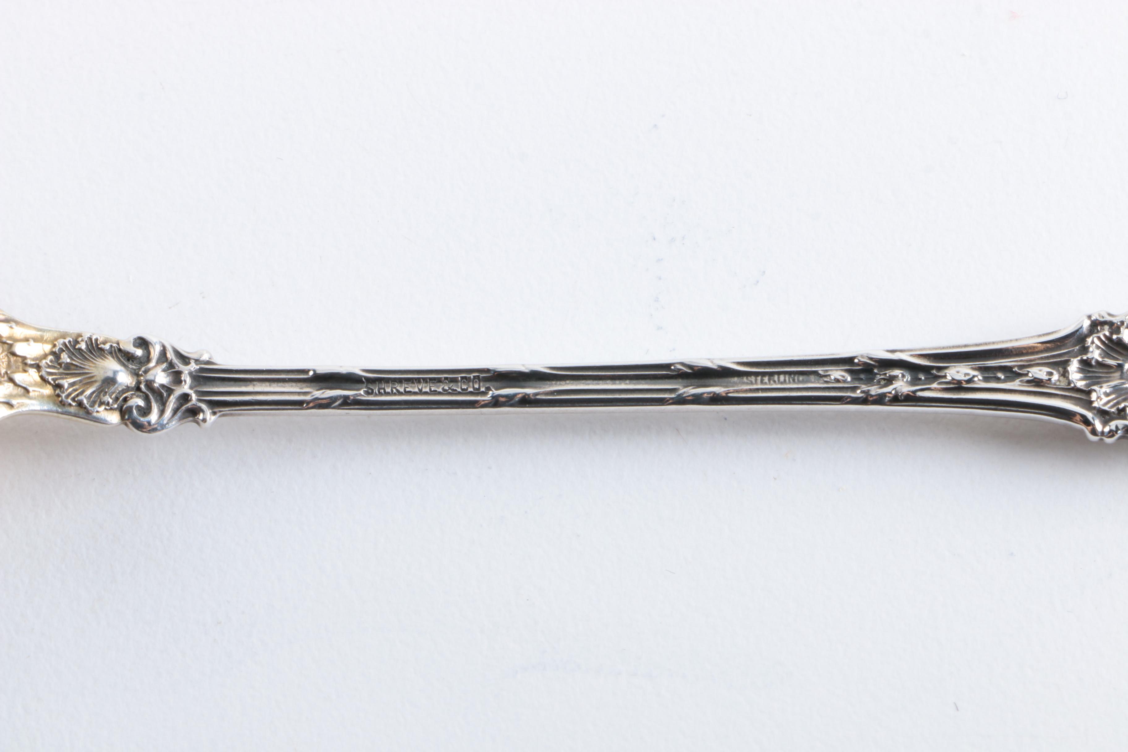 Gorham Sterling Silver Art Nouveau Style Dish and Assorted Sterling Silver