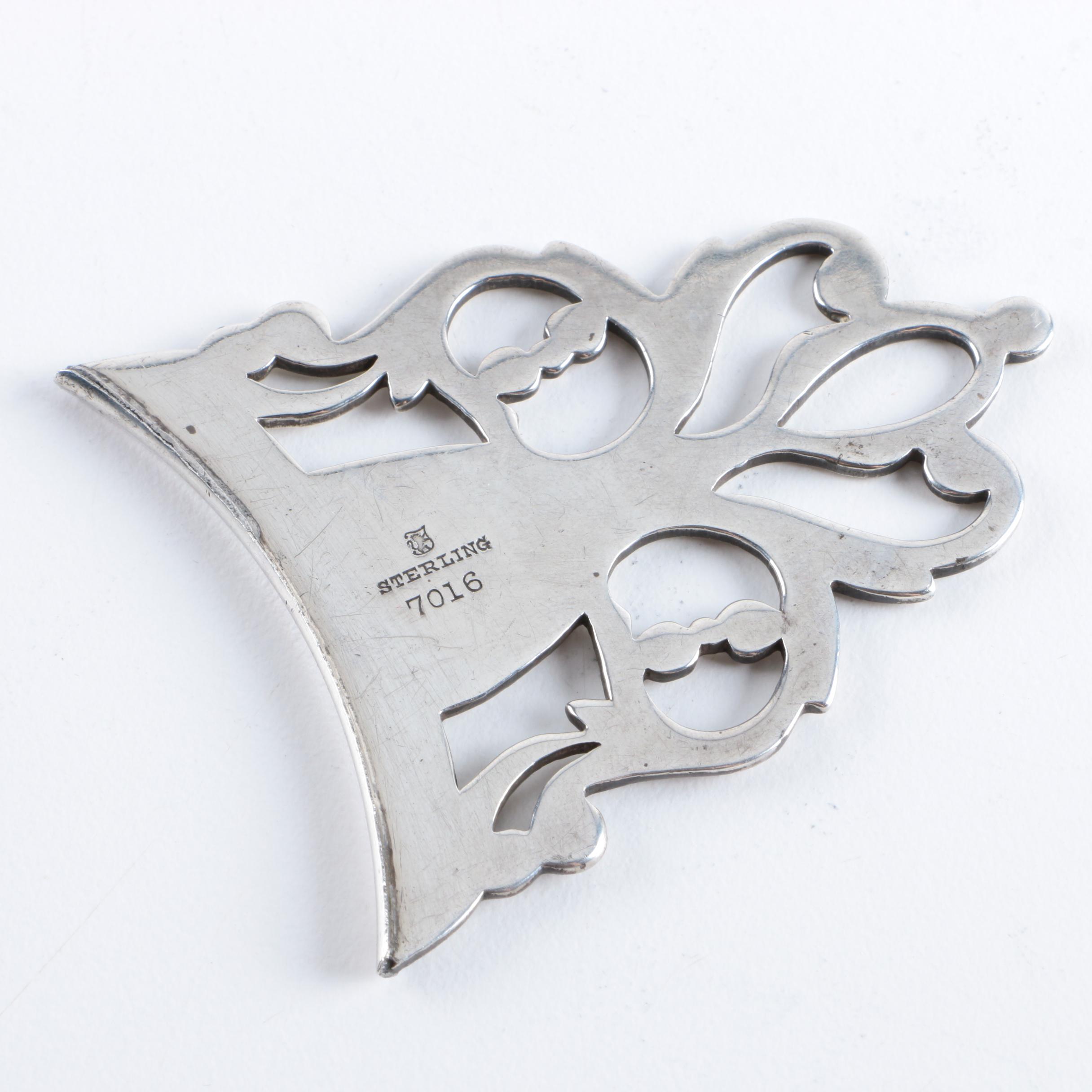 Gorham Sterling Silver Art Nouveau Style Dish and Assorted Sterling Silver