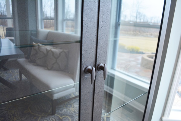 Metal Apothecary Style Display Cabinet