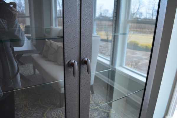 Metal Apothecary Style Display Cabinet