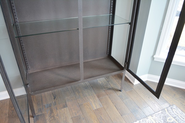 Metal Apothecary Style Display Cabinet