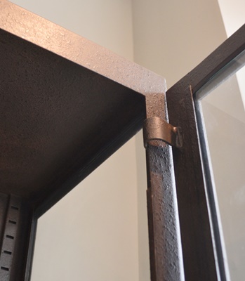 Metal Apothecary Style Display Cabinet