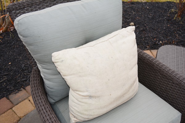 Hampton Bay Patio Chairs, Ottomans and Storage Table