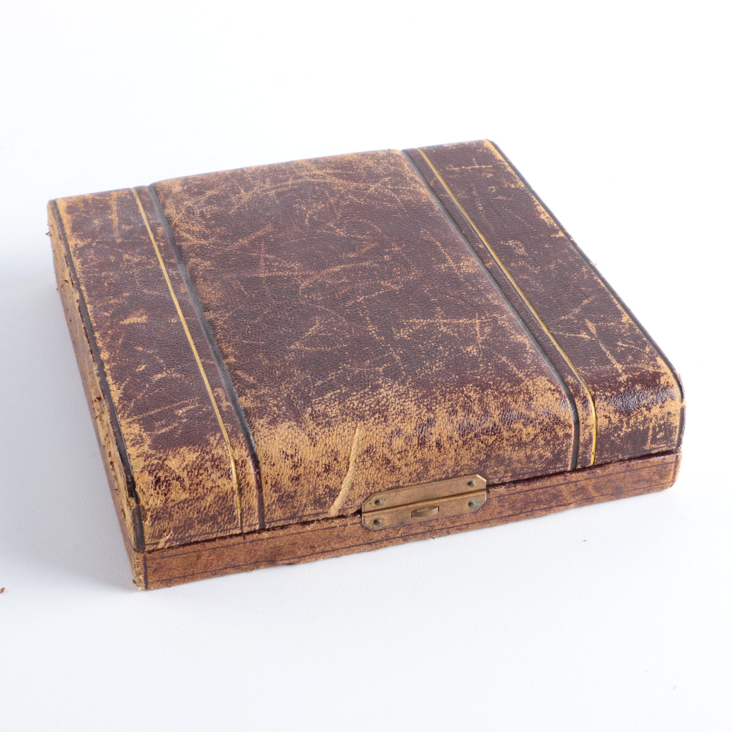 Antique Simpson, Hall & Miller Silver Plate Nut Picks