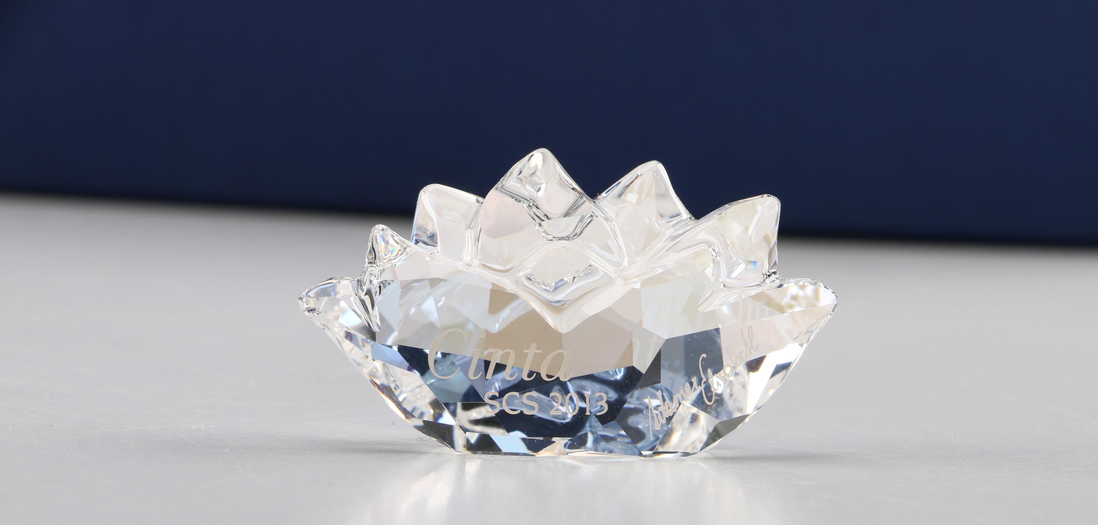 Swarovski Crystal "Cinta" Elephant Figurine