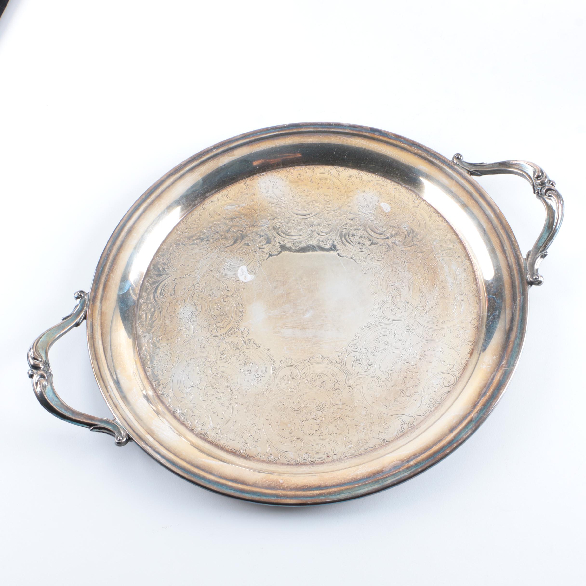 Alvin Silver Plate Footed Coffee Service