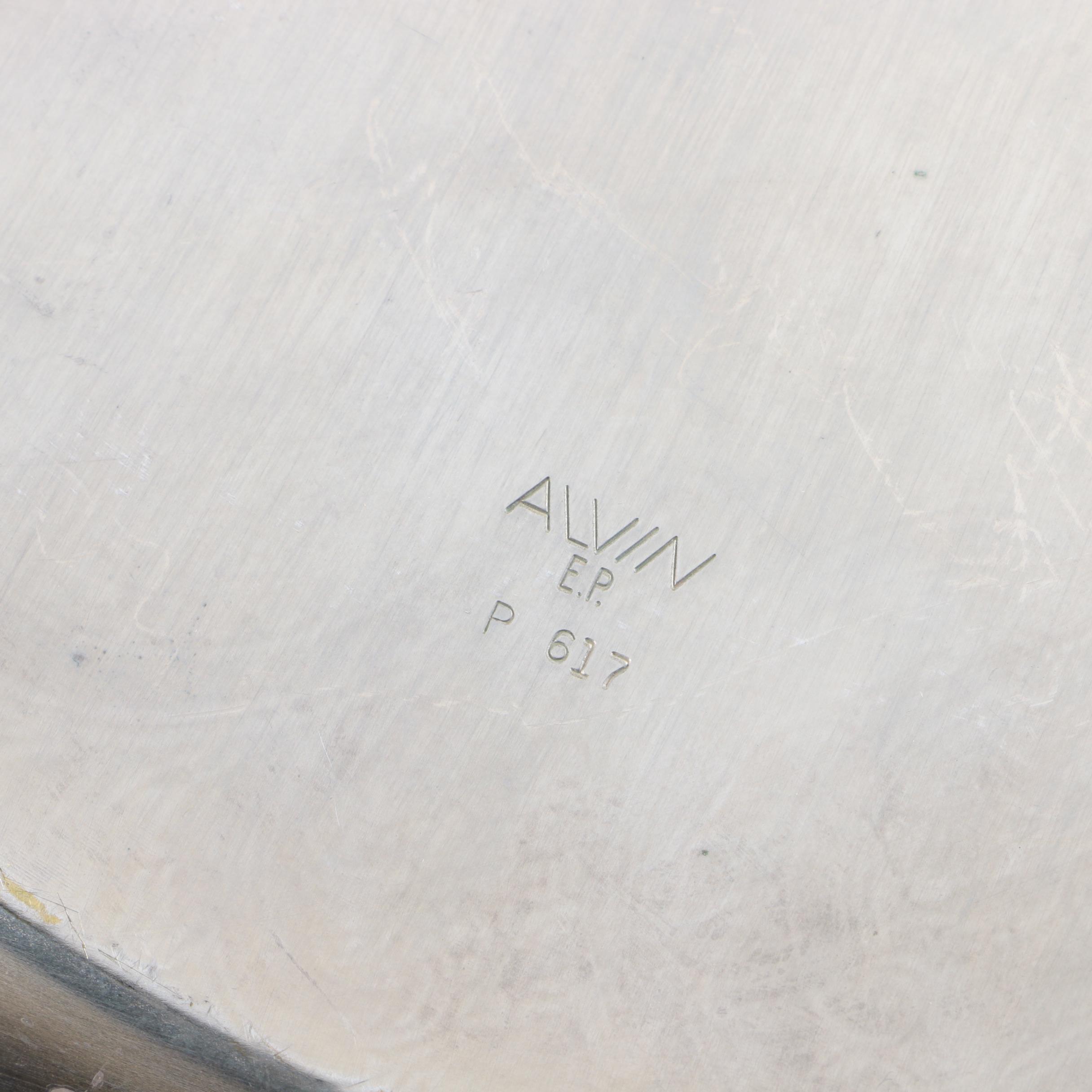 Alvin Silver Plate Footed Coffee Service