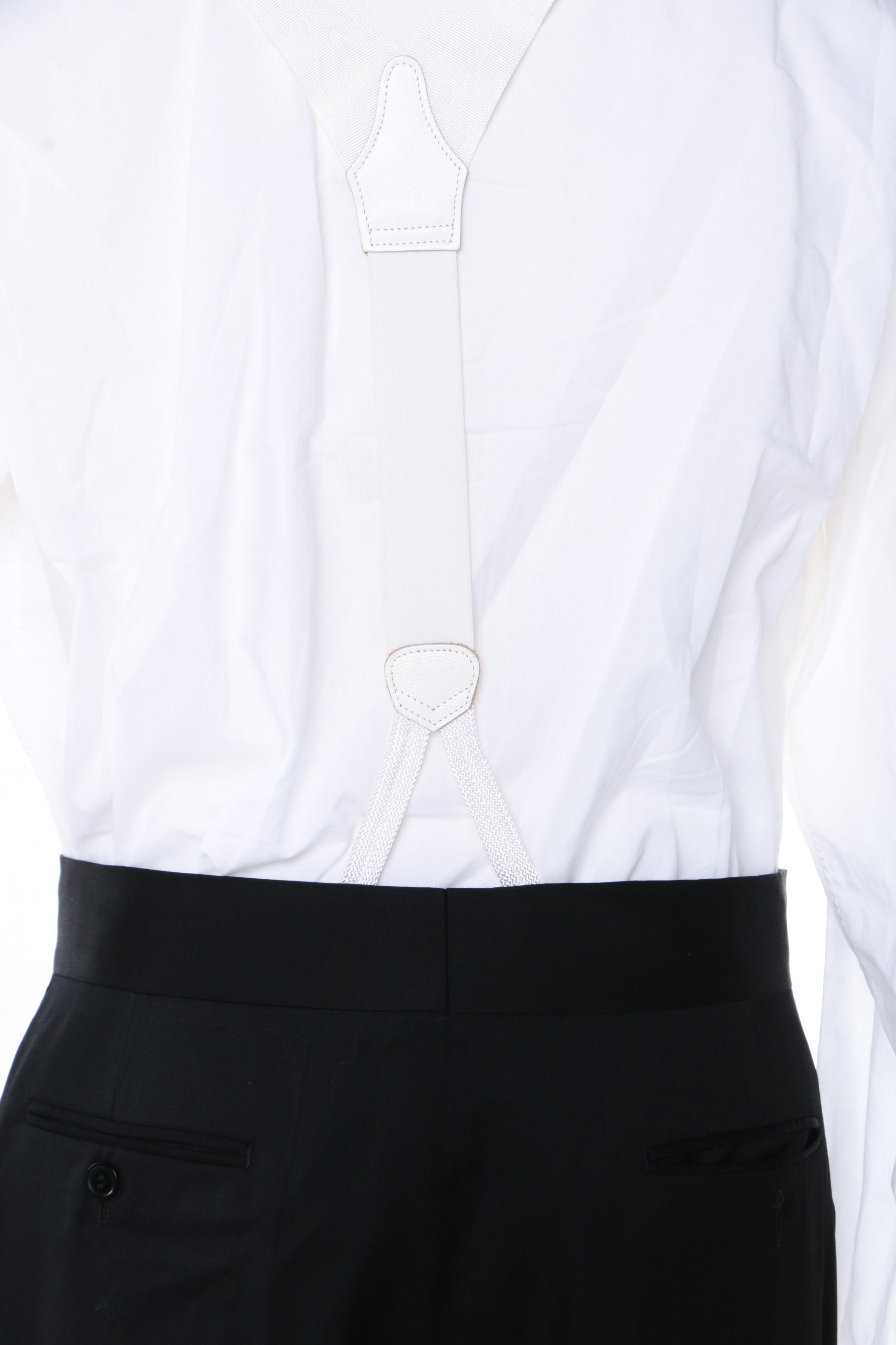 Men's Armani Collezioni Tuxedo, Tuxedo Shirt, Bow Ties and Suspenders