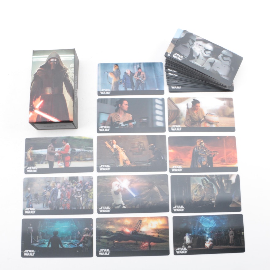 Limited Edition "Star Wars: The Force Awakens" Holographic Trading Cards