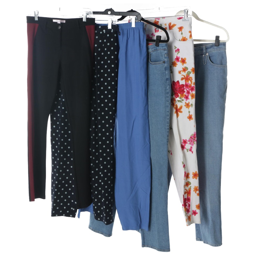 Women's Pants Including Silk