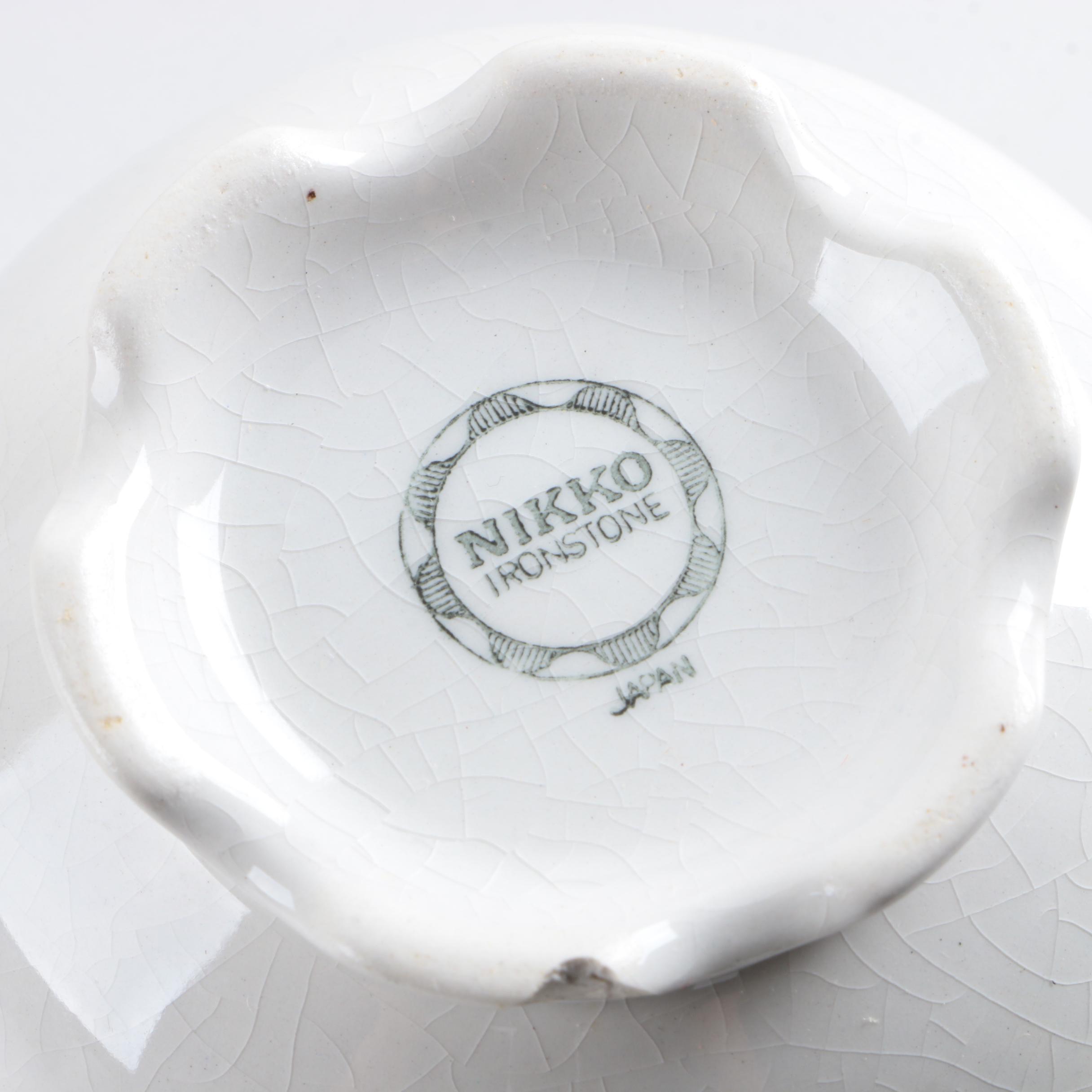 Vintage Nikko Ironstone Tableware