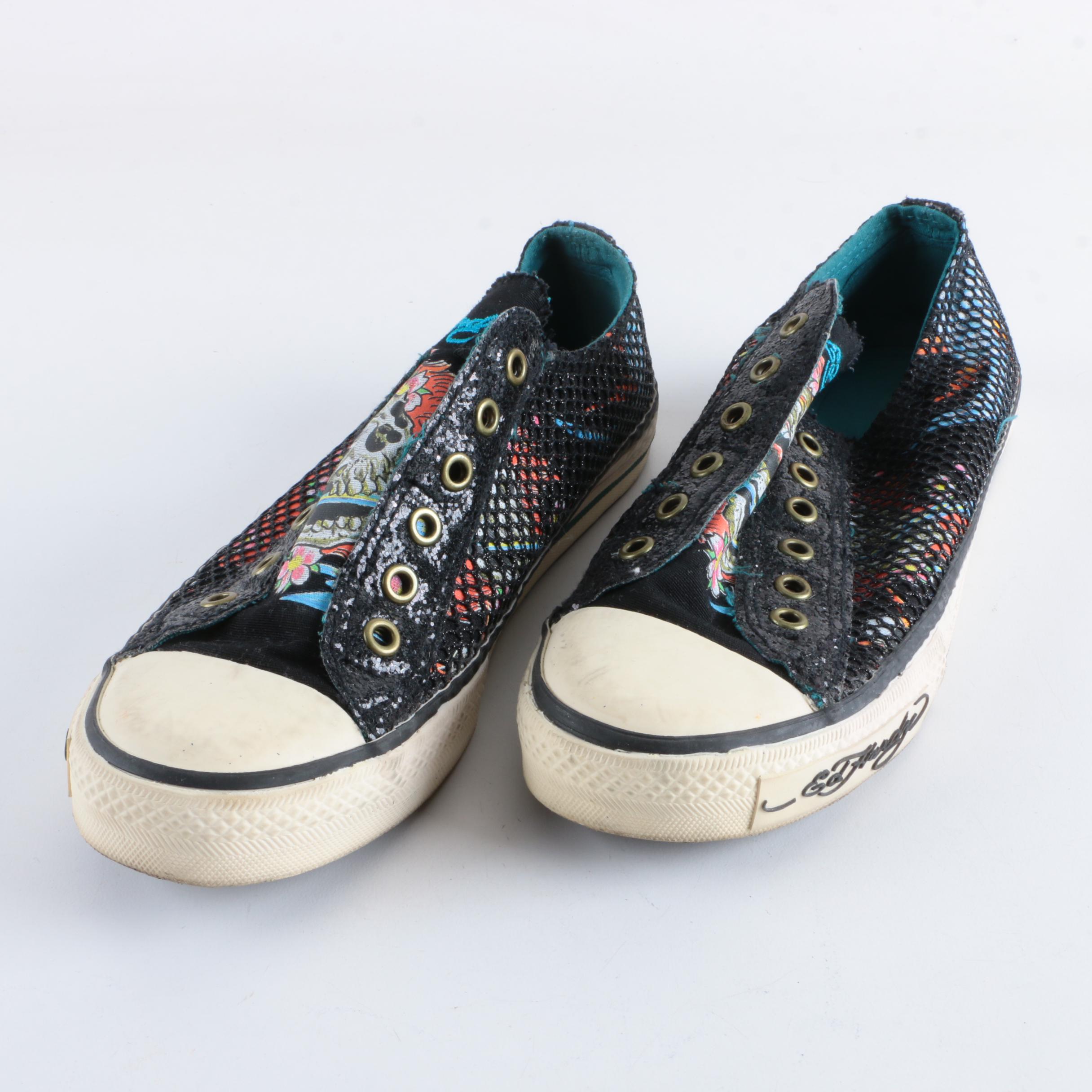 Women's Ed Hardy Slip-On Sneakers