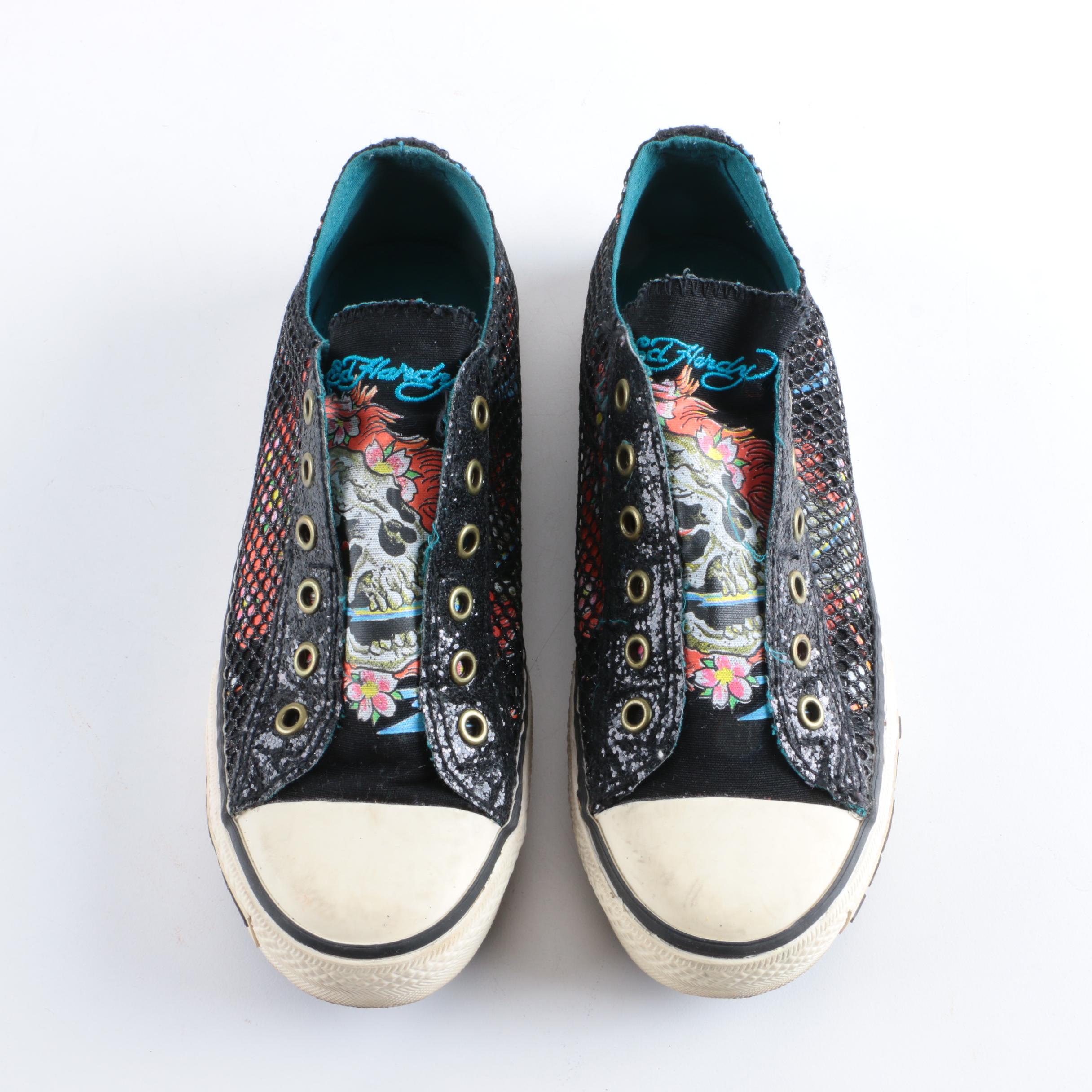 Women's Ed Hardy Slip-On Sneakers