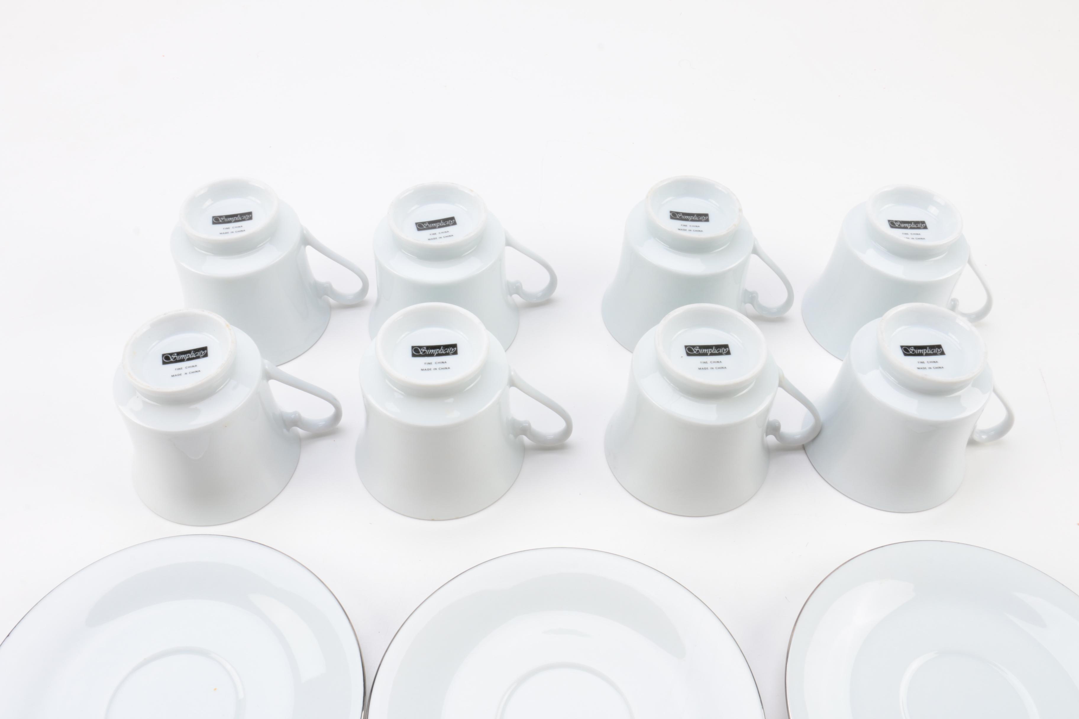 Simplicity Porcelain Tableware