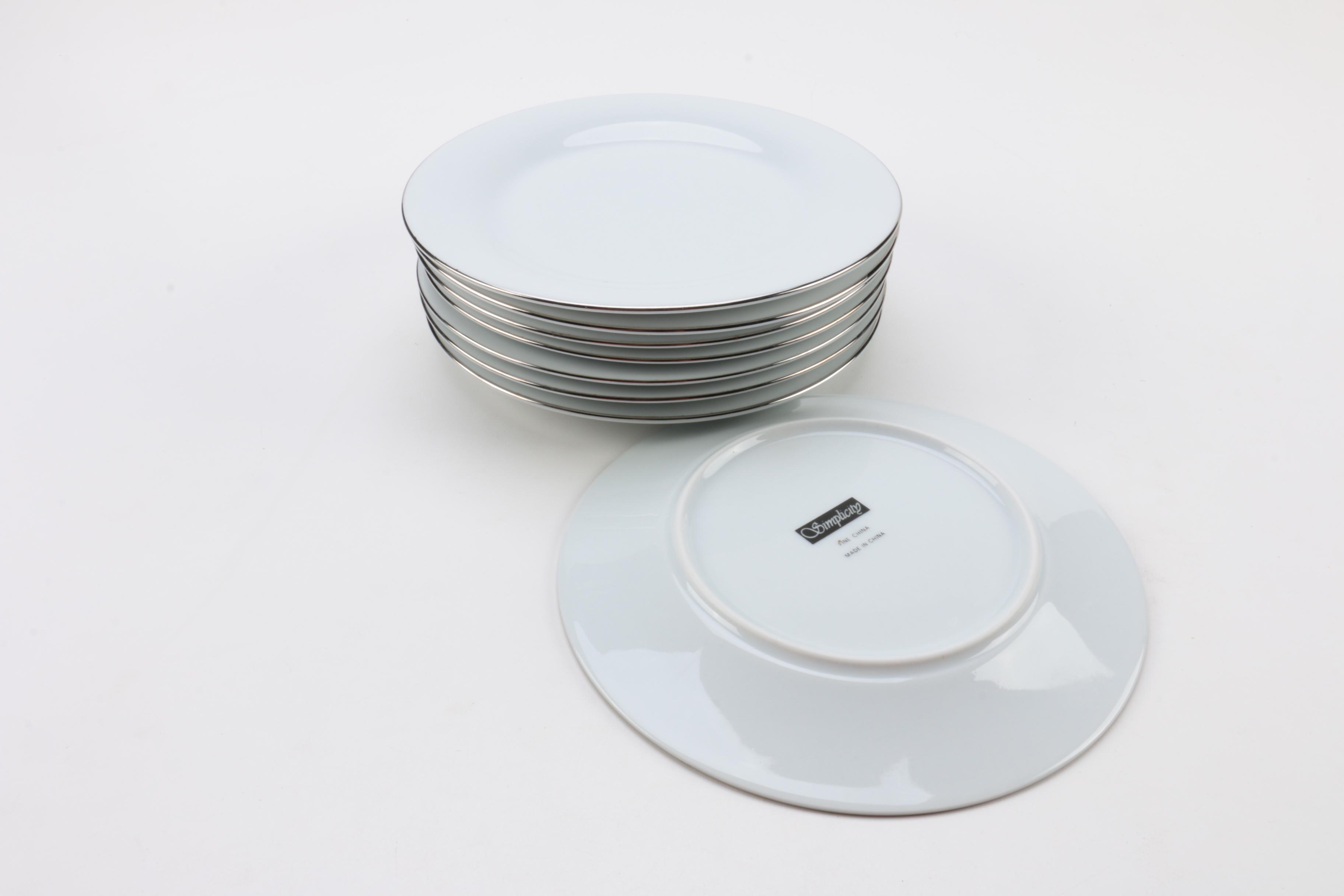 Simplicity Porcelain Tableware