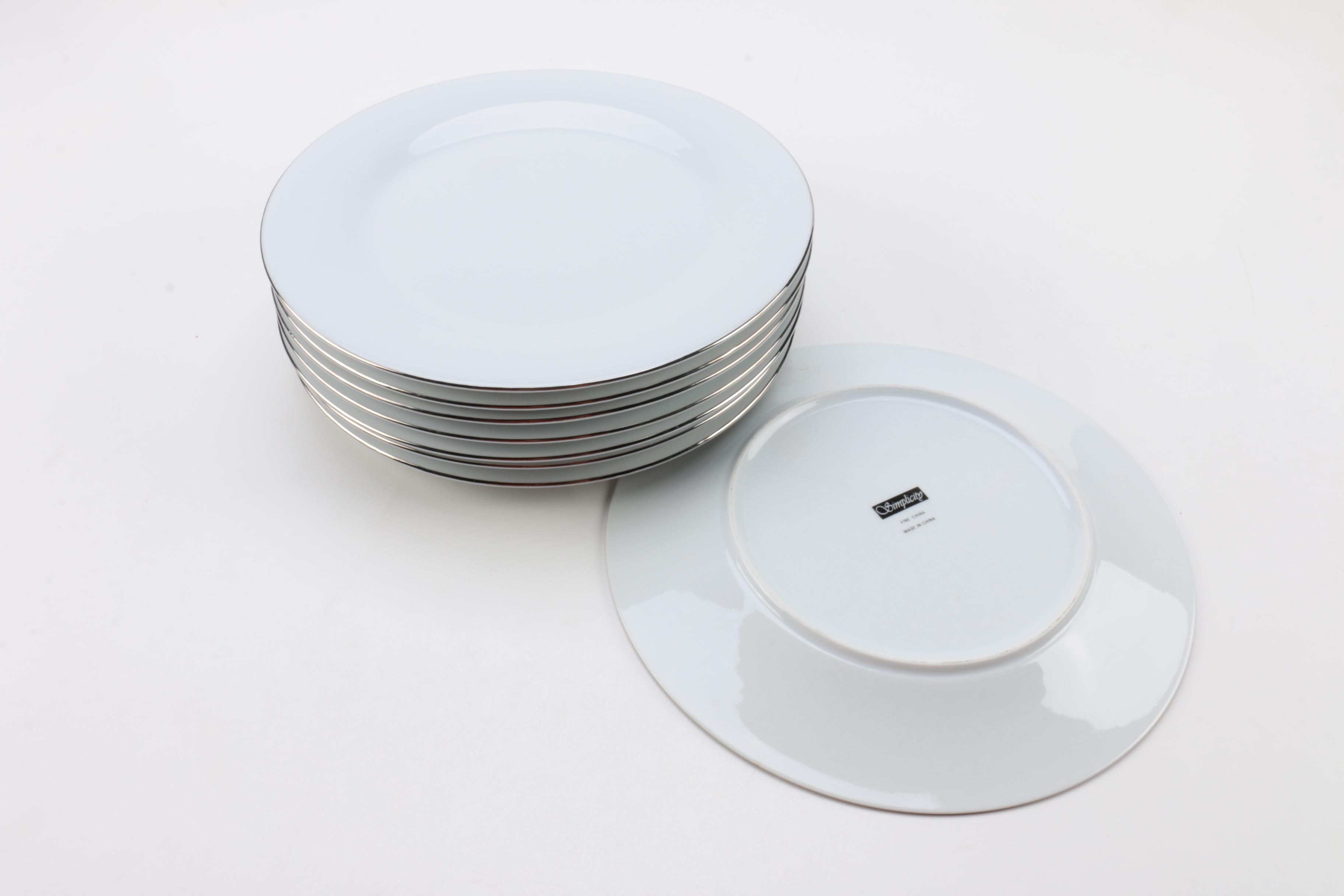 Simplicity Porcelain Tableware