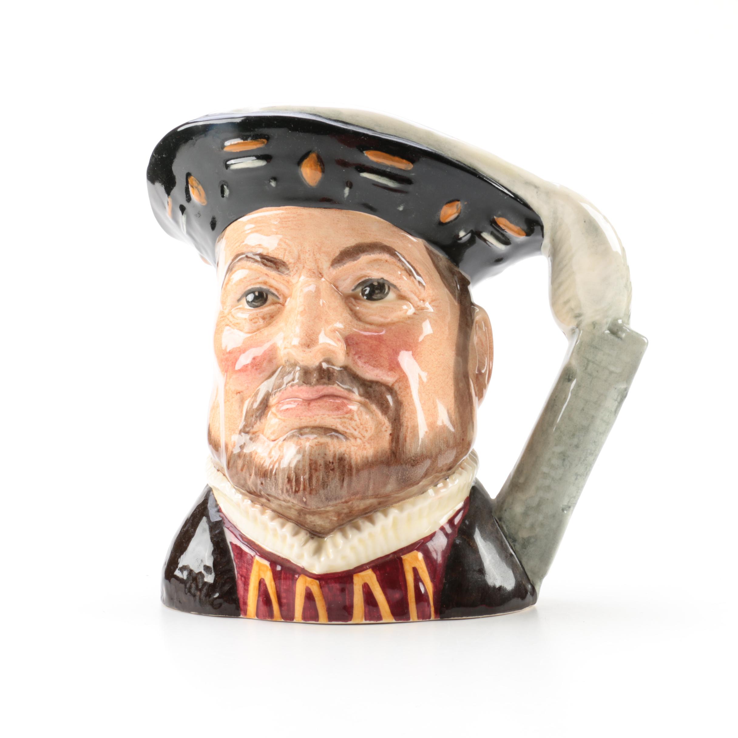 Vintage Royal Doulton "Henry VIII" Character Jug