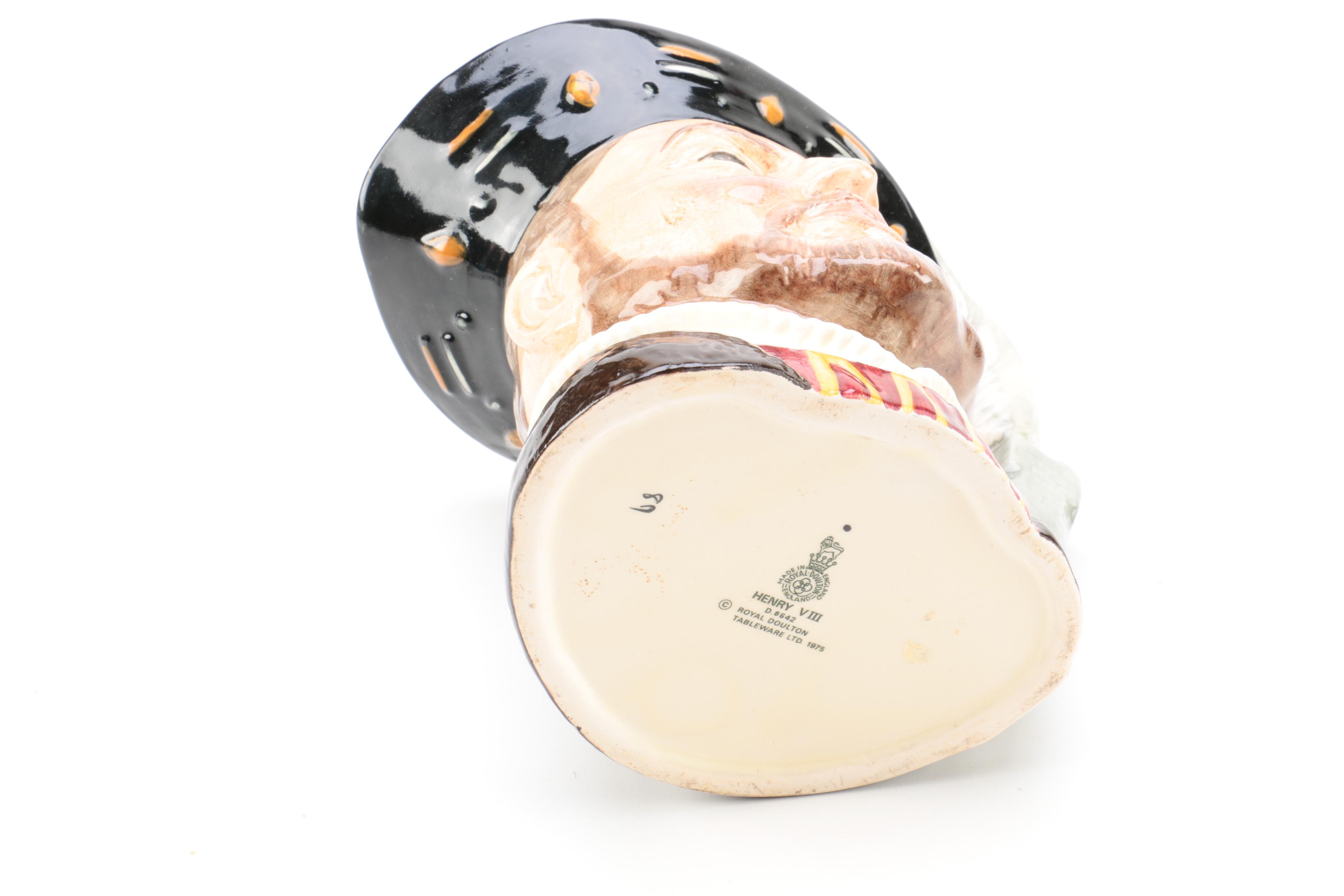 Vintage Royal Doulton "Henry VIII" Character Jug