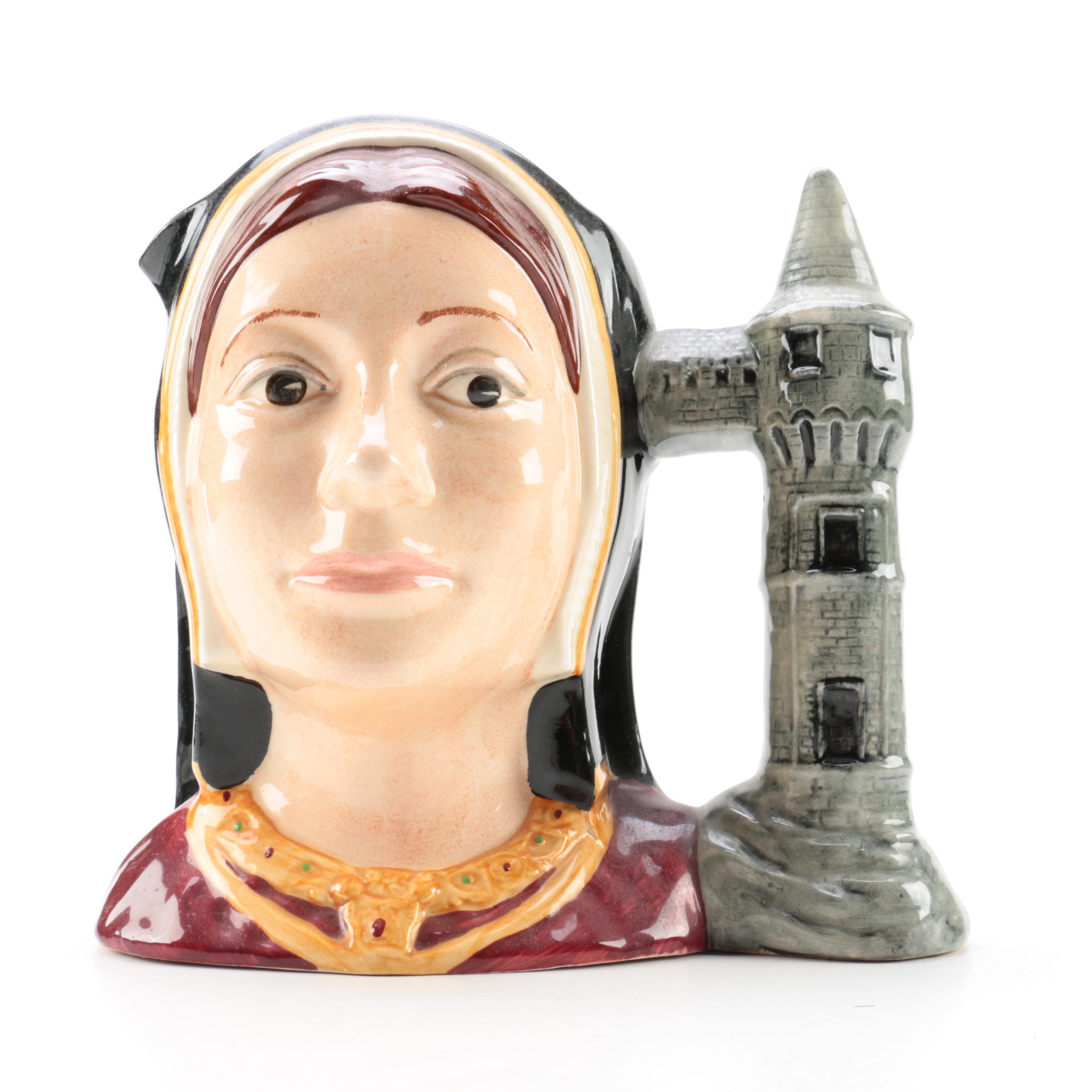Royal Doulton "Catherine of Aragon" Character Jug 1975