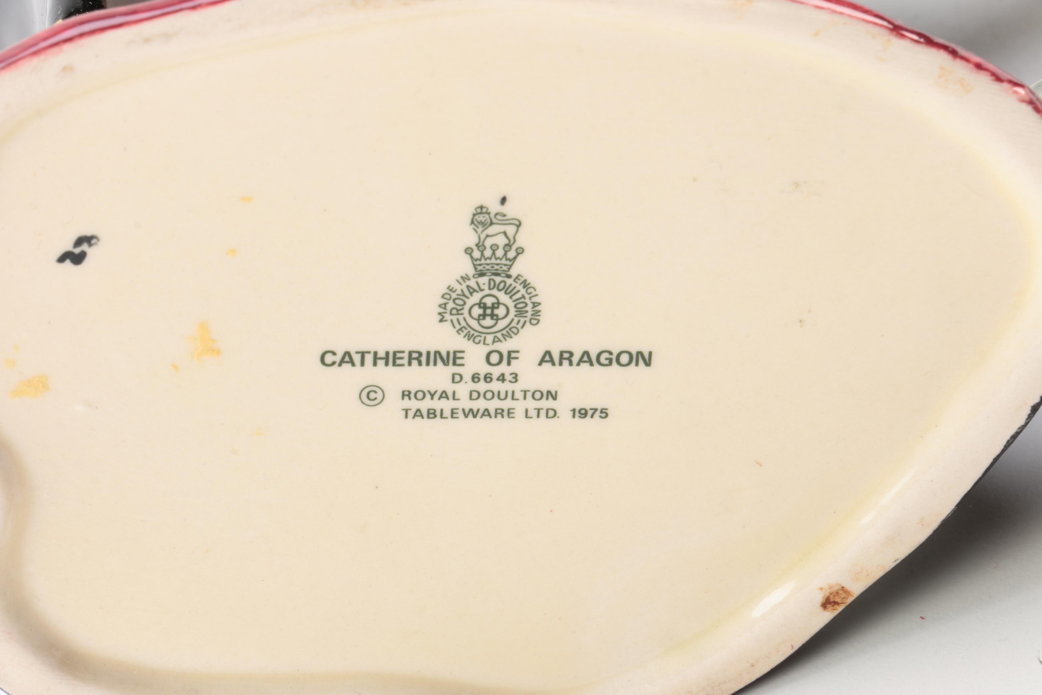 Royal Doulton "Catherine of Aragon" Character Jug 1975