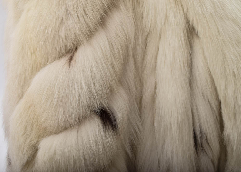 Vintage Jindo Fox Fur Coat