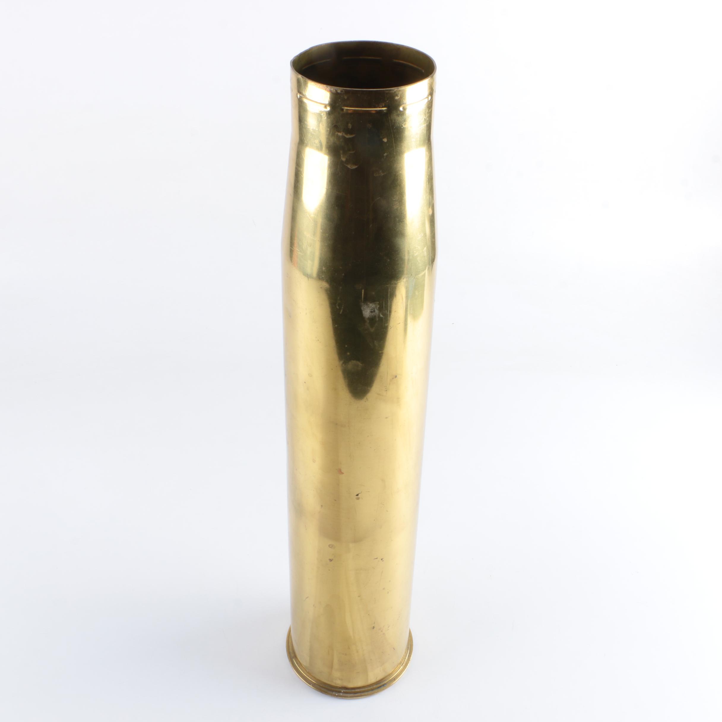 Vintage Brass Artillery Shell Casings