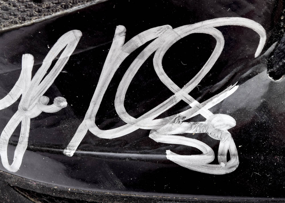 Luke Kuechley Carolina Panthers Autographed Practice Cleat