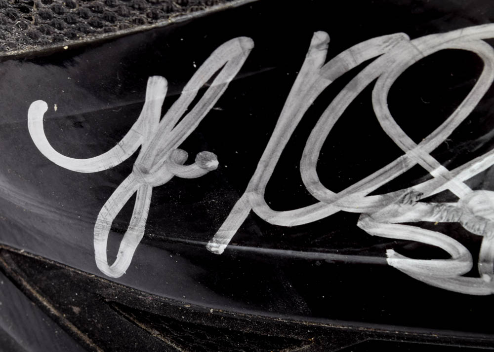 Luke Kuechley Carolina Panthers Autographed Practice Cleat