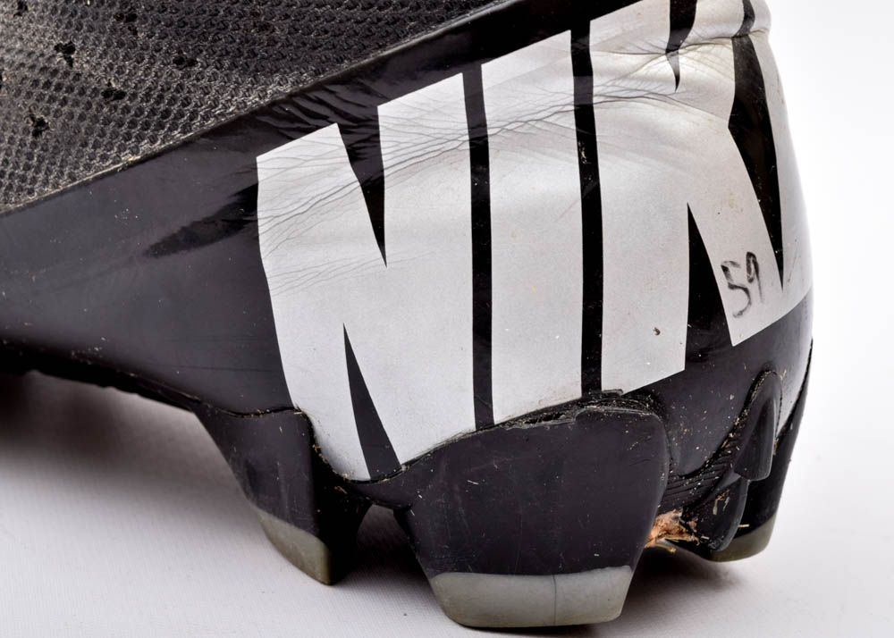 Luke Kuechley Carolina Panthers Autographed Practice Cleat